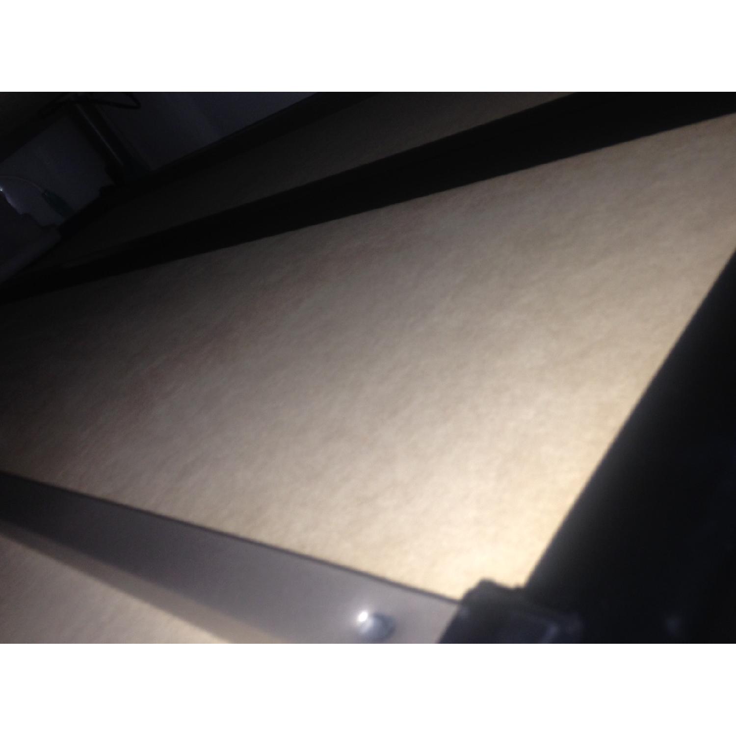 Amisco Dark Gray Metal Queen Bed Frame - image-9