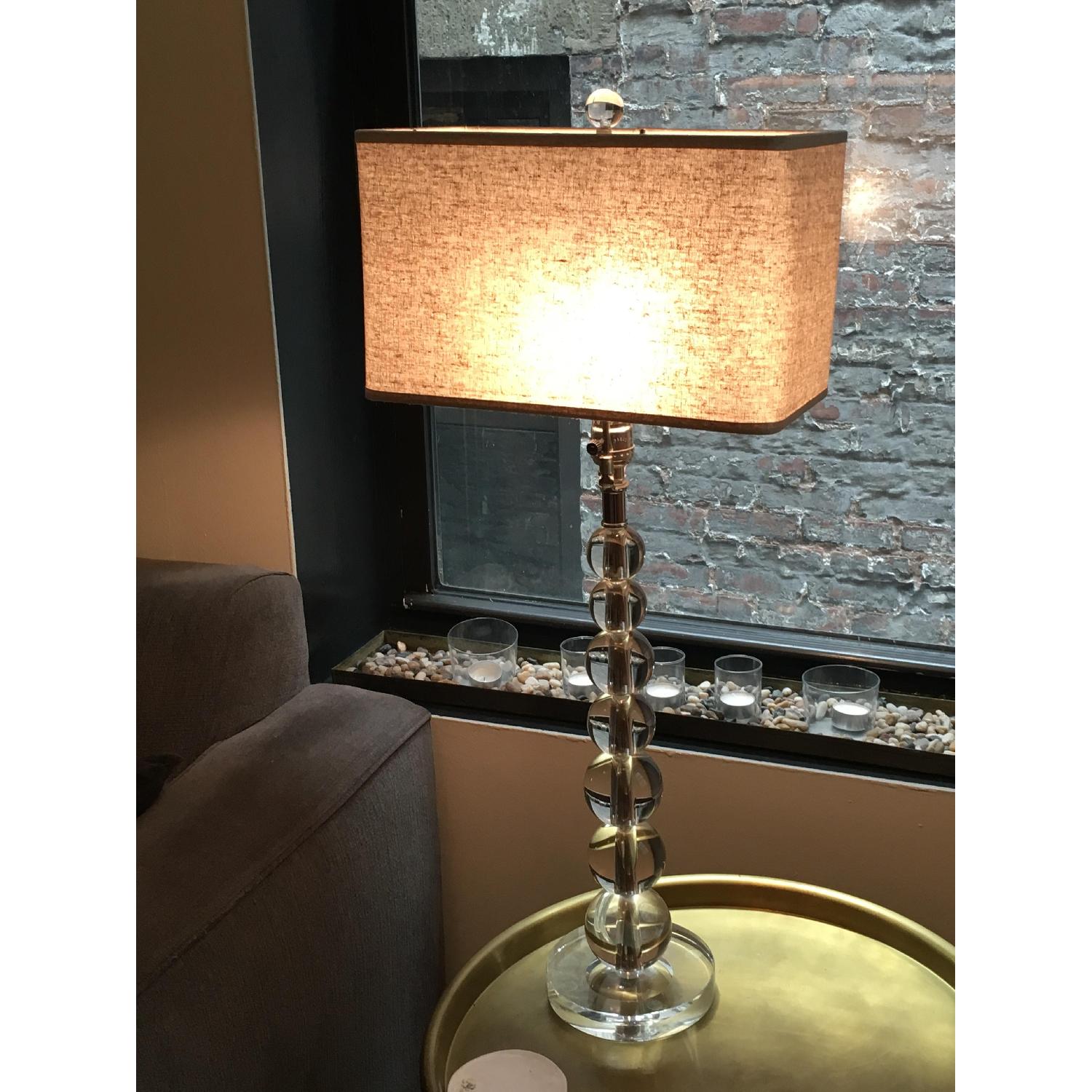 Martha Stewart Crystal Ball Lamp - image-2