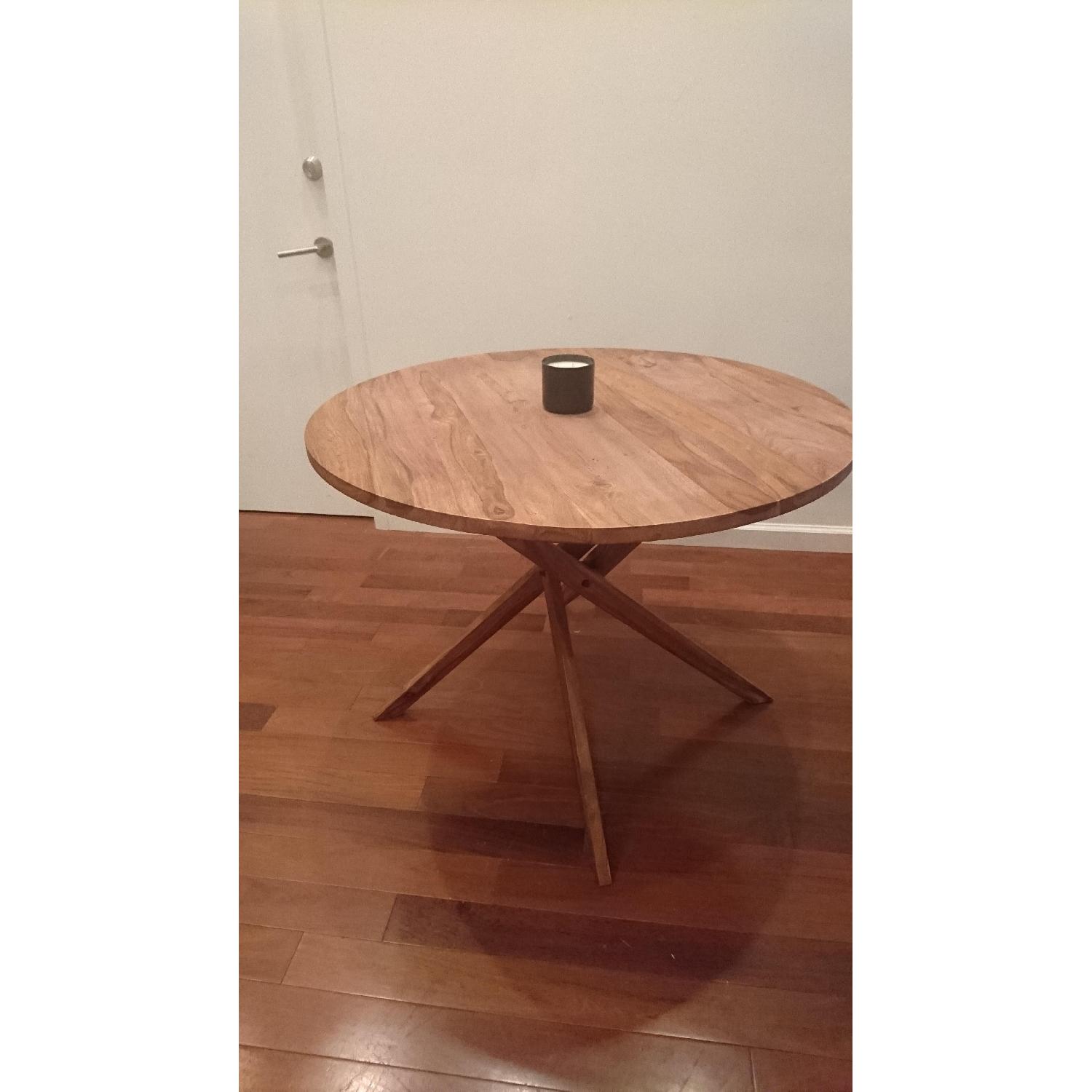 CB2 Twist Bistro Table - image-1
