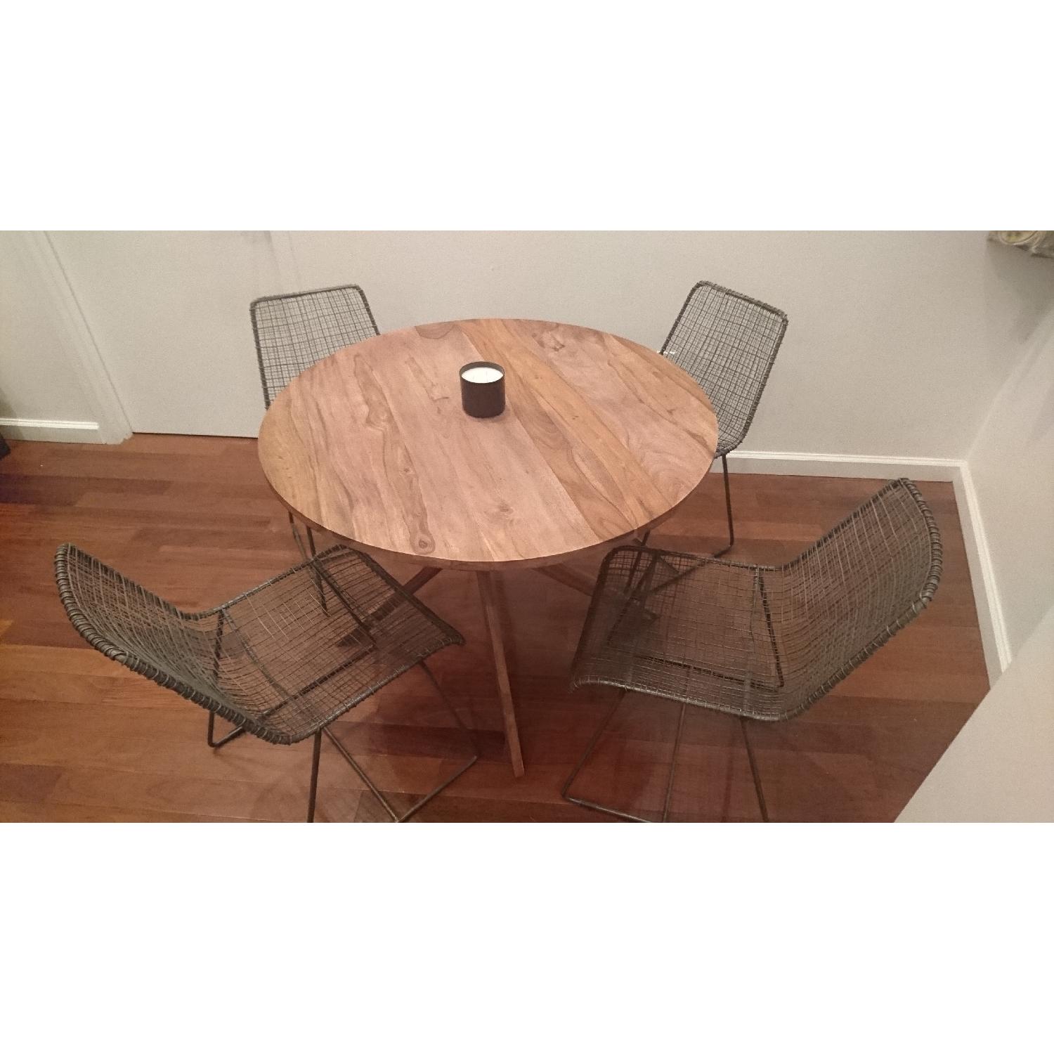 CB2 Twist Bistro Table - image-2