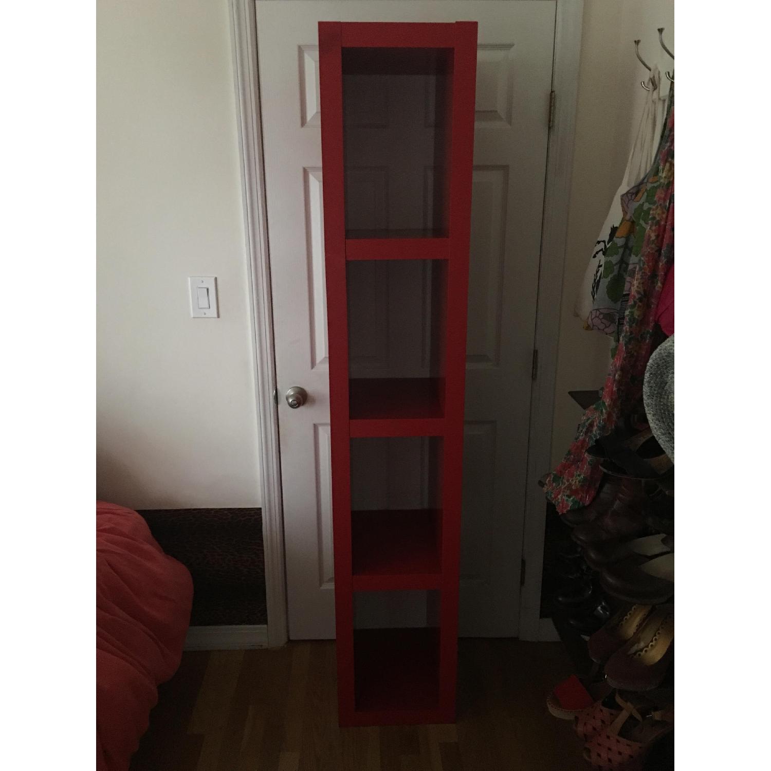 Ikea Red Bookcase - image-1