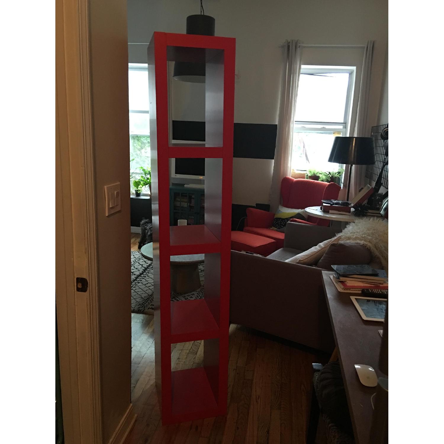 Ikea Red Bookcase - image-2