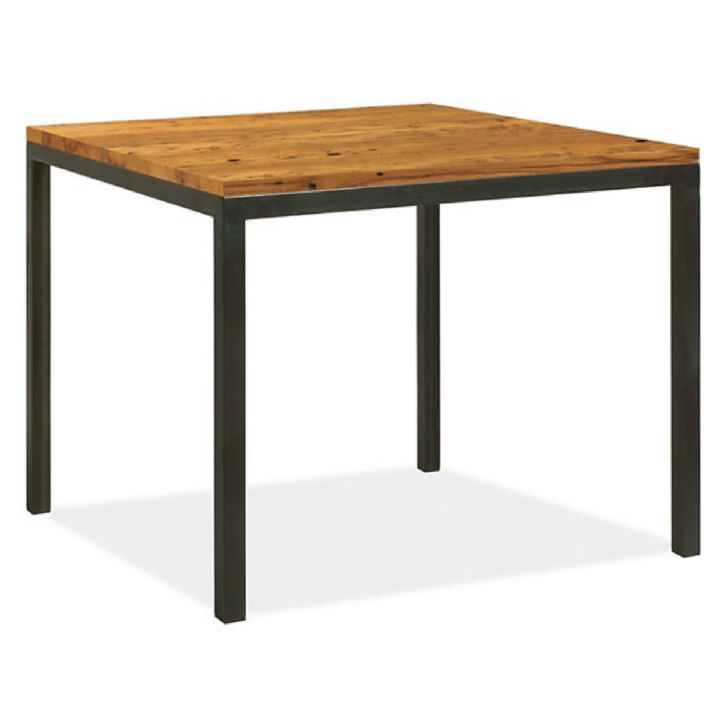 Room & Board Parsons Table w/ Reclaimed Chestnut Top AptDeco