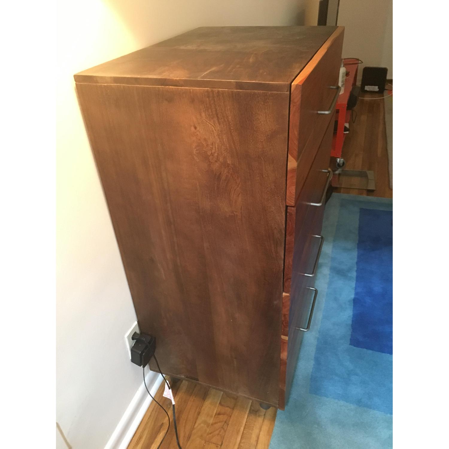 CB2 Wood Dresser AptDeco