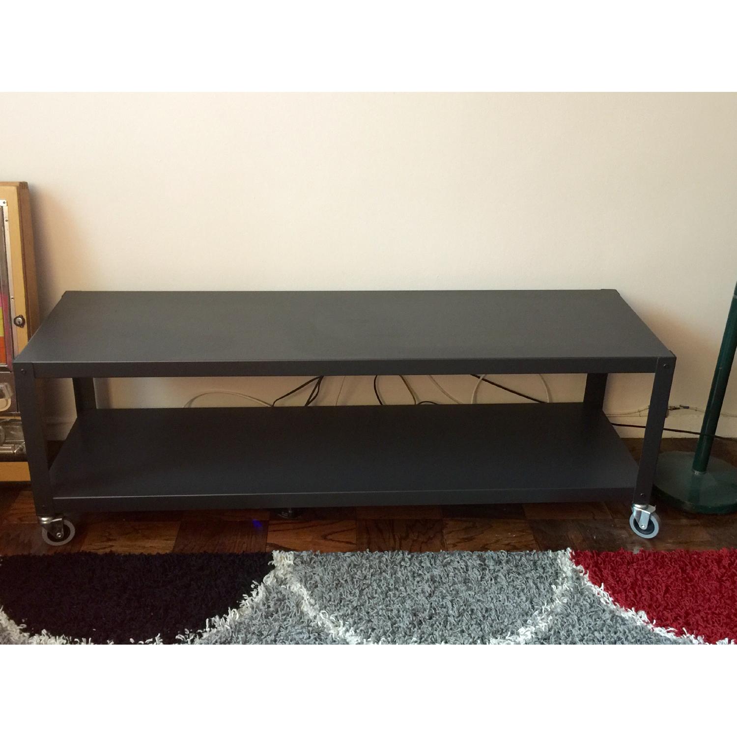 CB2 Carbon TV Shelf - image-1