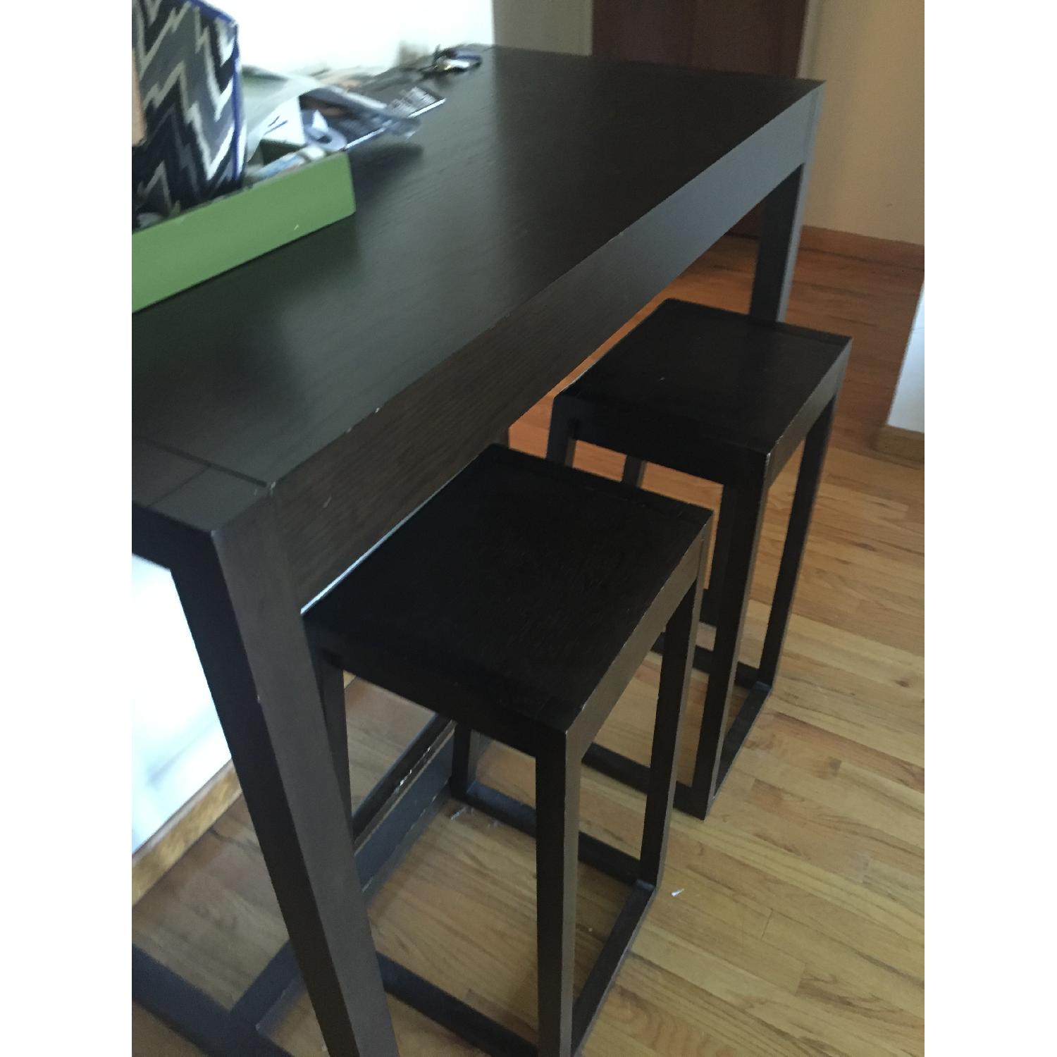 West Elm Alto Bar Table w/ 2 Stools AptDeco