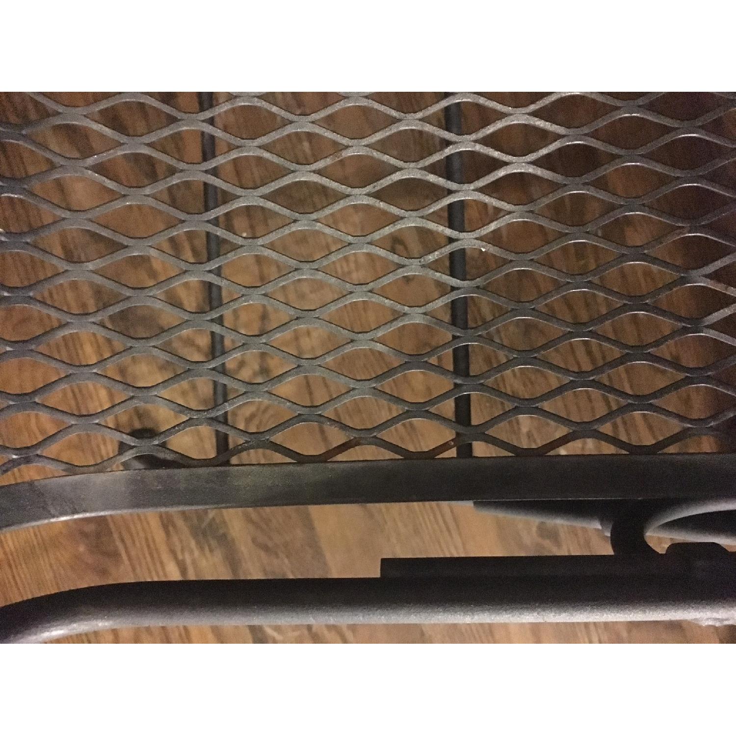 Wrought Iron Patio Table + Rocking Chair - image-1