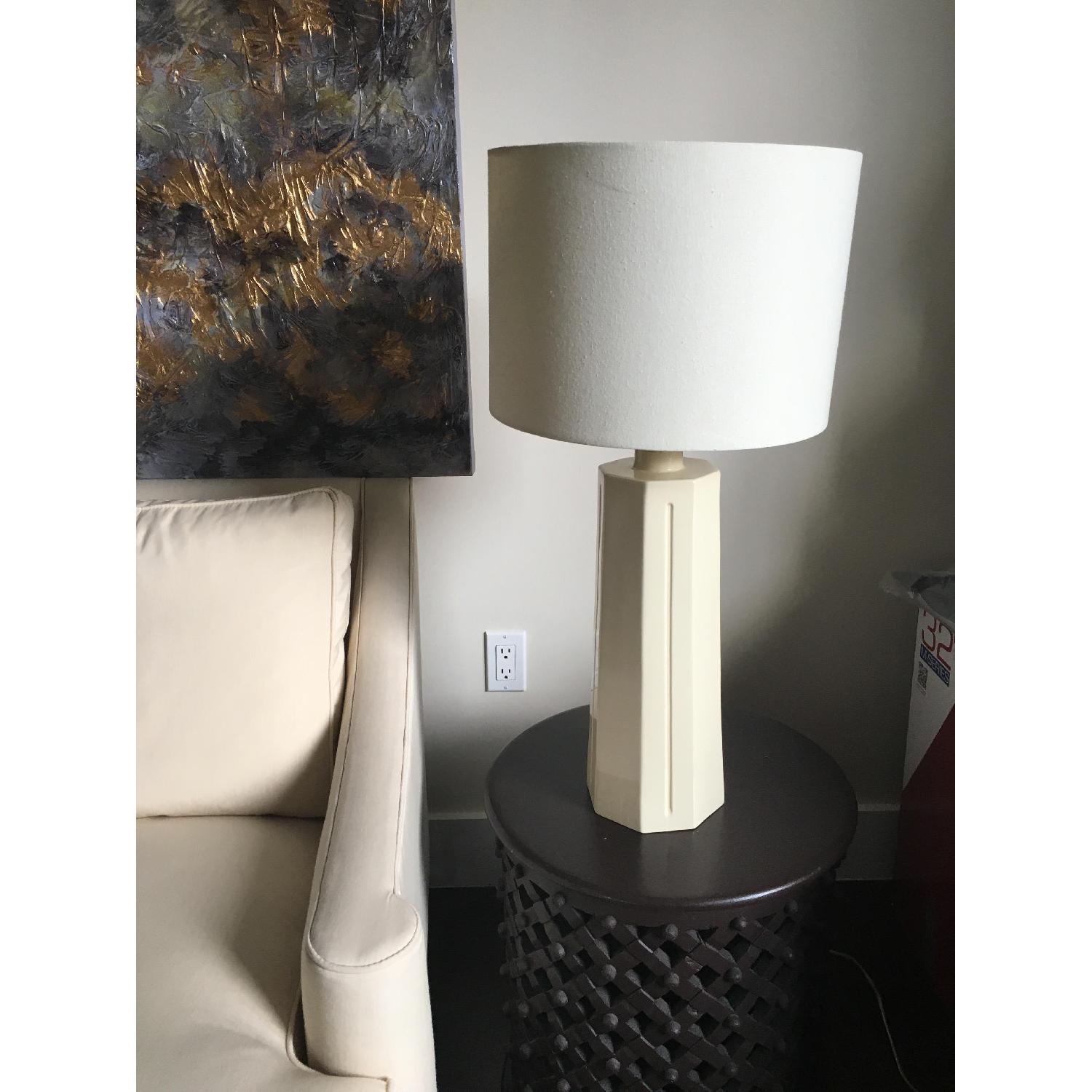 Ballard Designs Pesaro Table Lamps in Ivory/Off-White - image-2