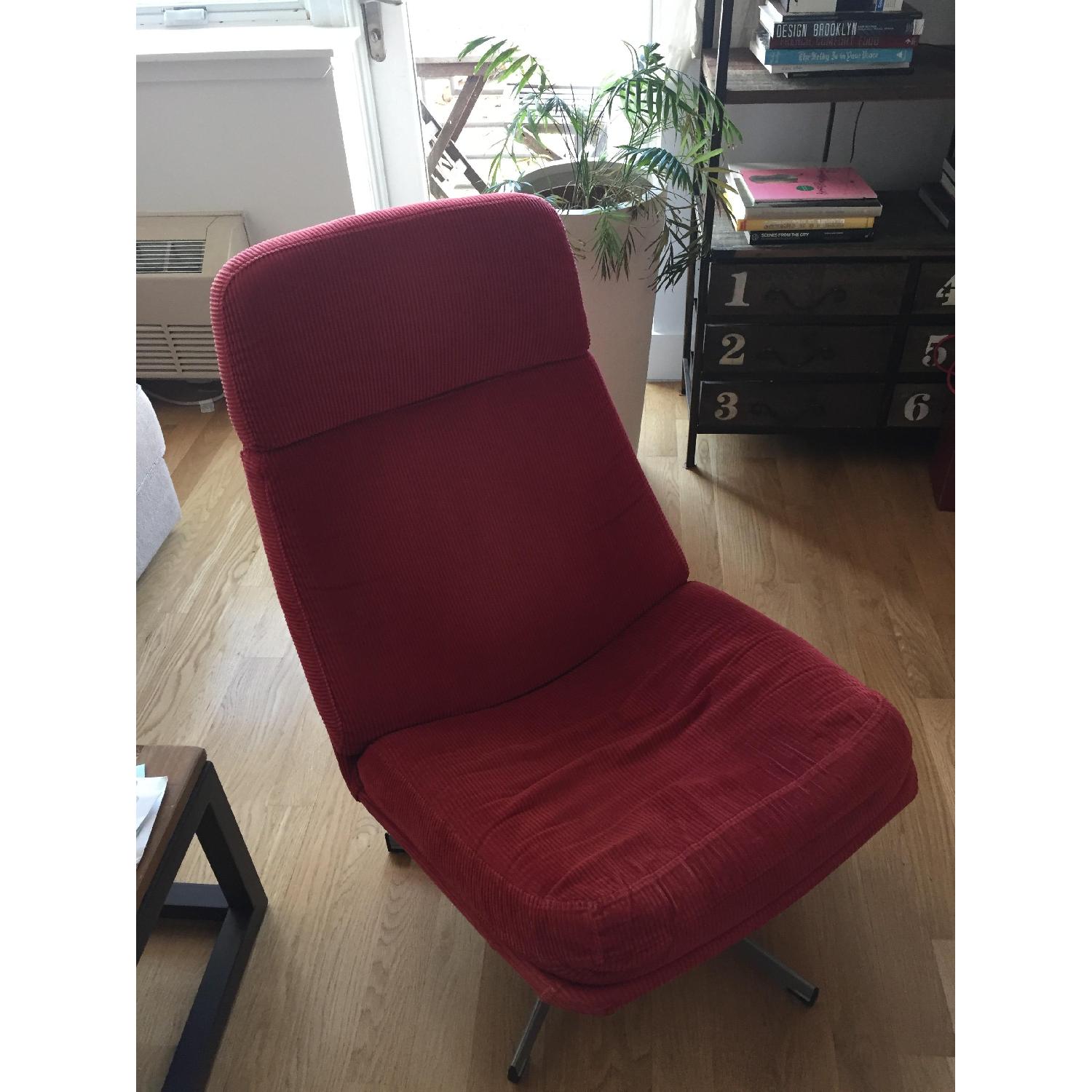Ikea Red Accent Chair - image-2