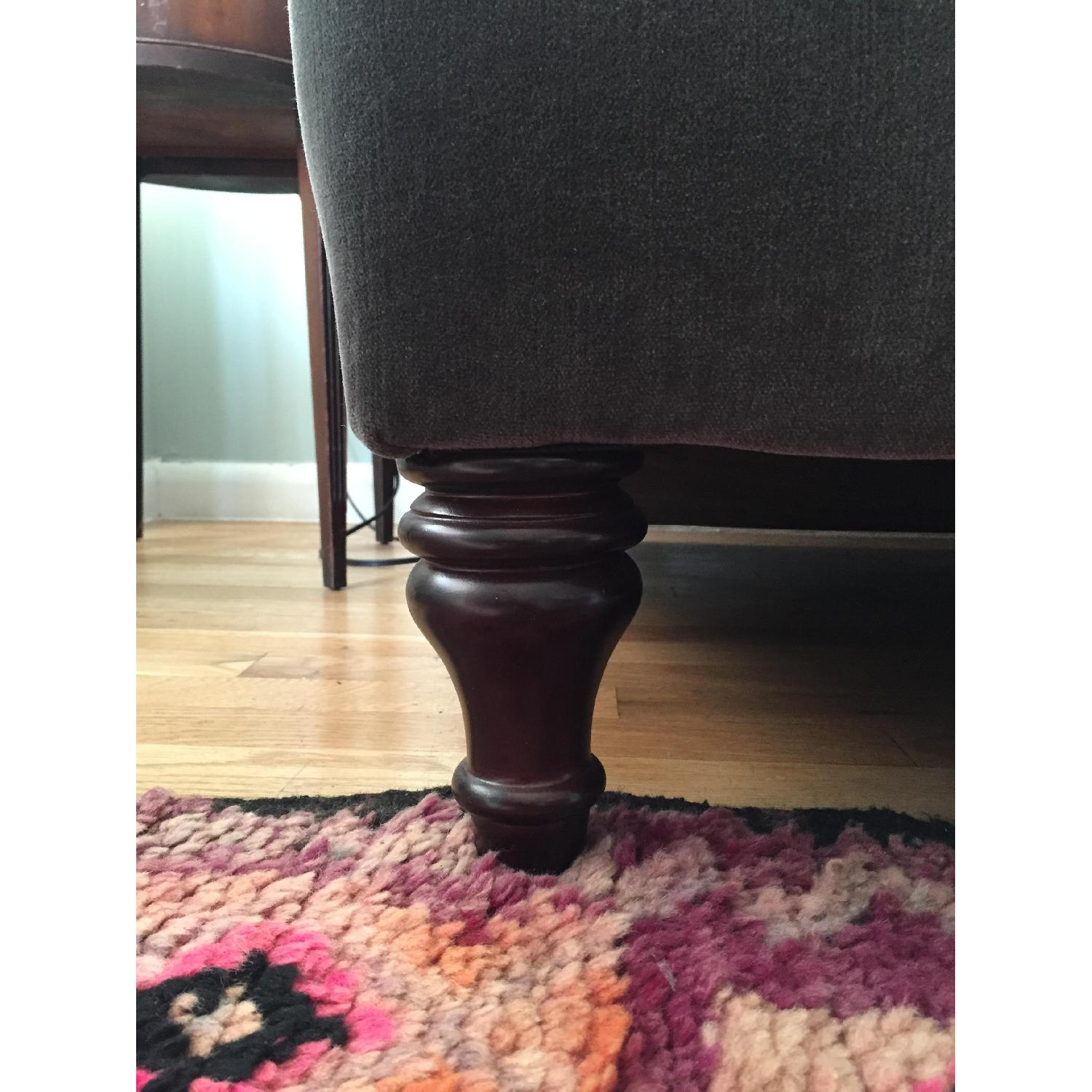 Pottery Barn Carlisle Sofa in Vintage Velvet - image-4