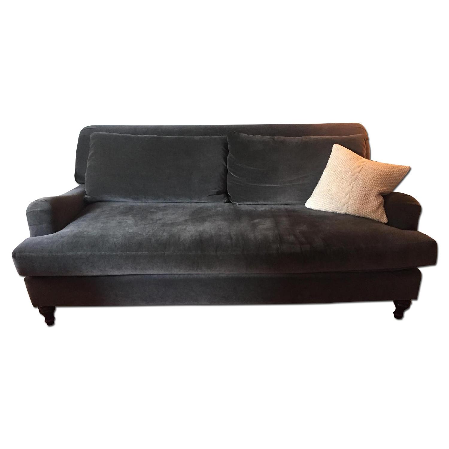 Pottery Barn Carlisle Sofa in Vintage Velvet - image-0