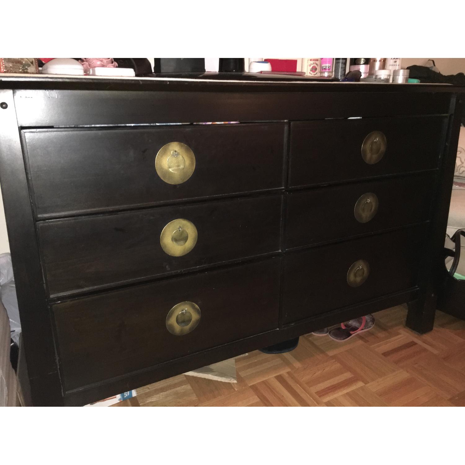 Pier 1 Shanghai Dresser + Side Table - image-2