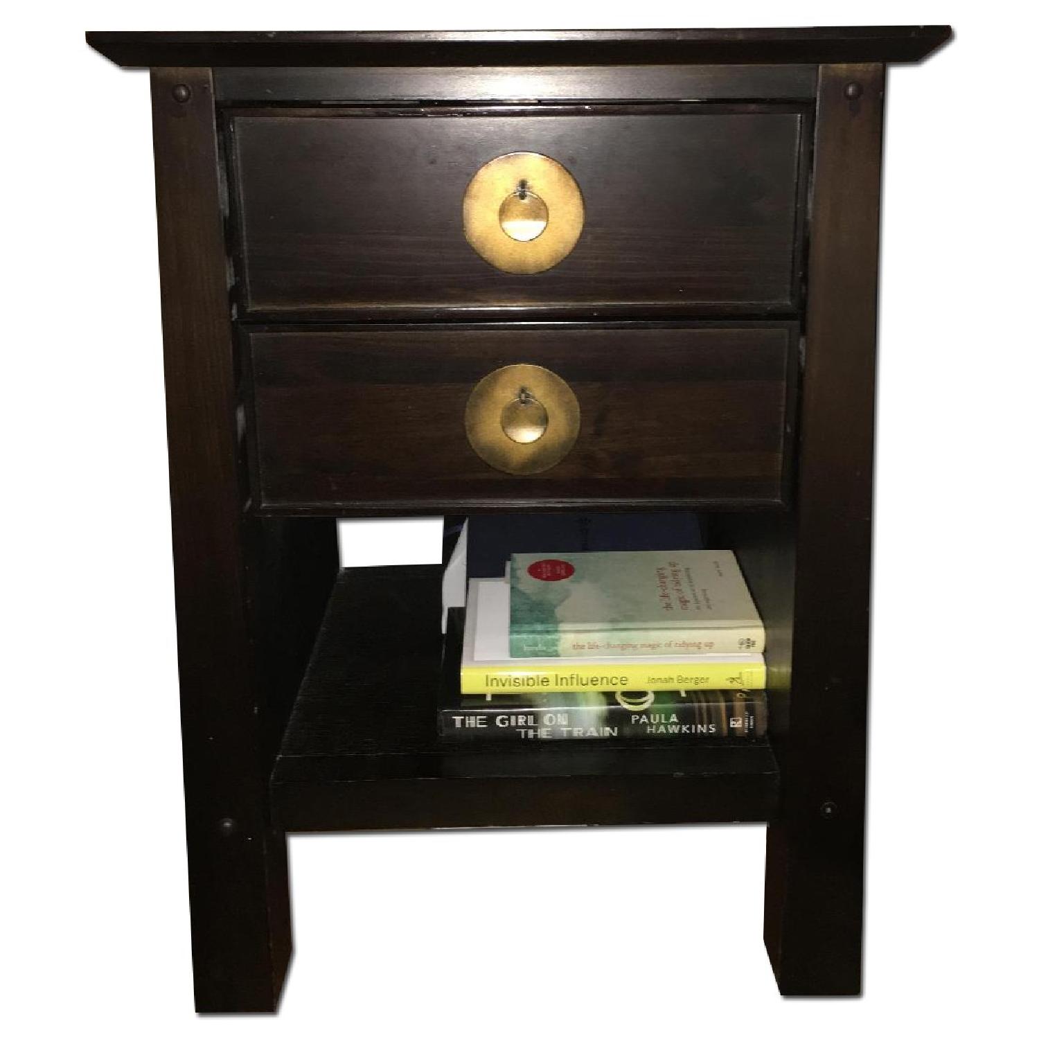 Pier 1 Shanghai Dresser + Side Table - image-3