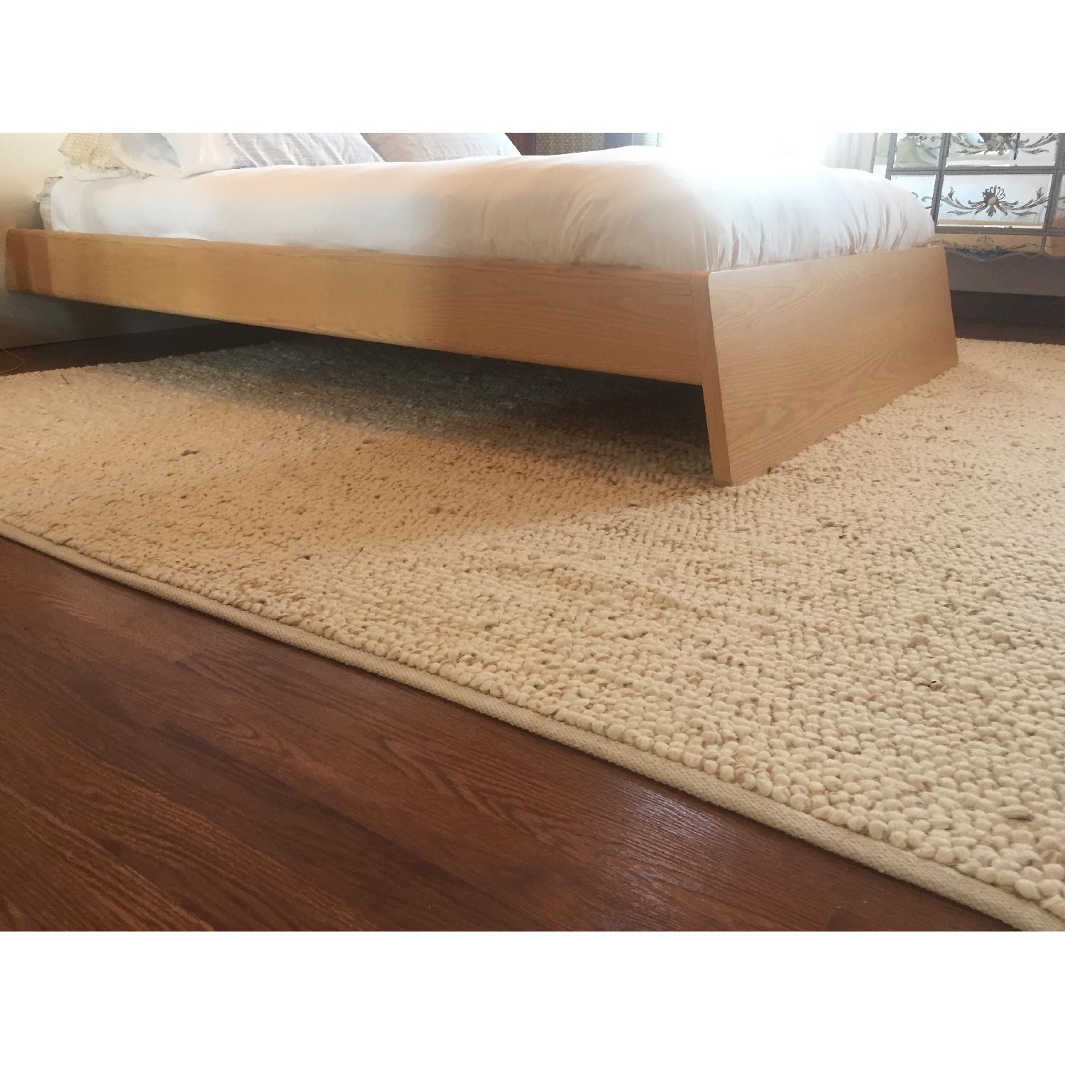 West Elm Mini Pebble Wool Jute Rug - image-4