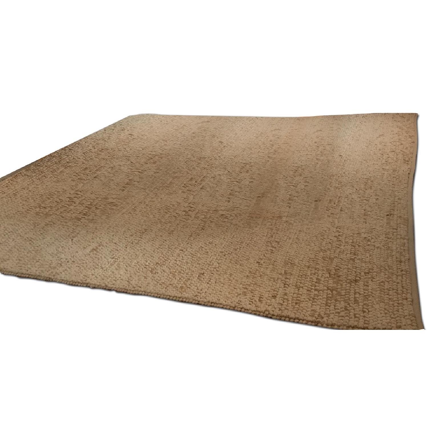 West Elm Mini Pebble Wool Jute Rug - image-0