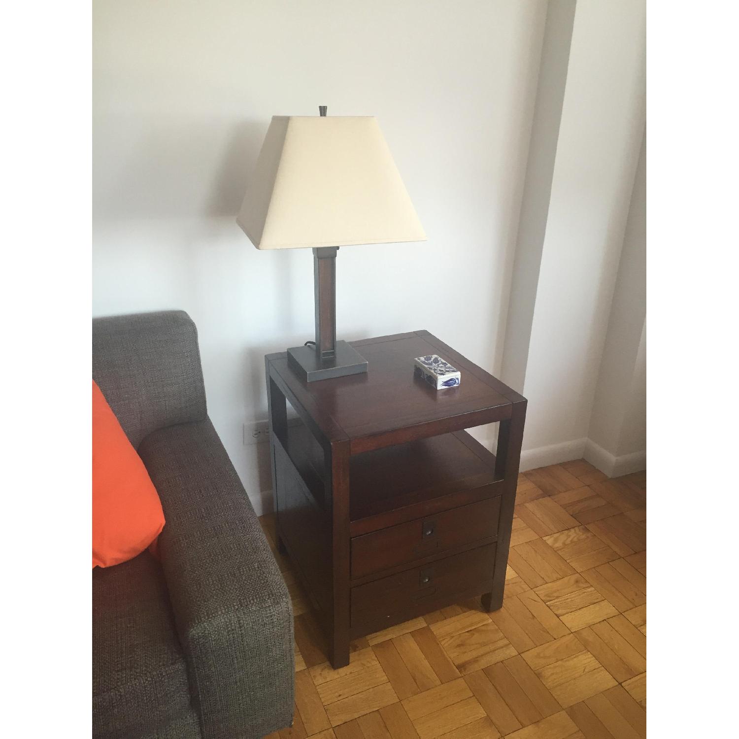 Pottery Barn Rhys Side Table AptDeco