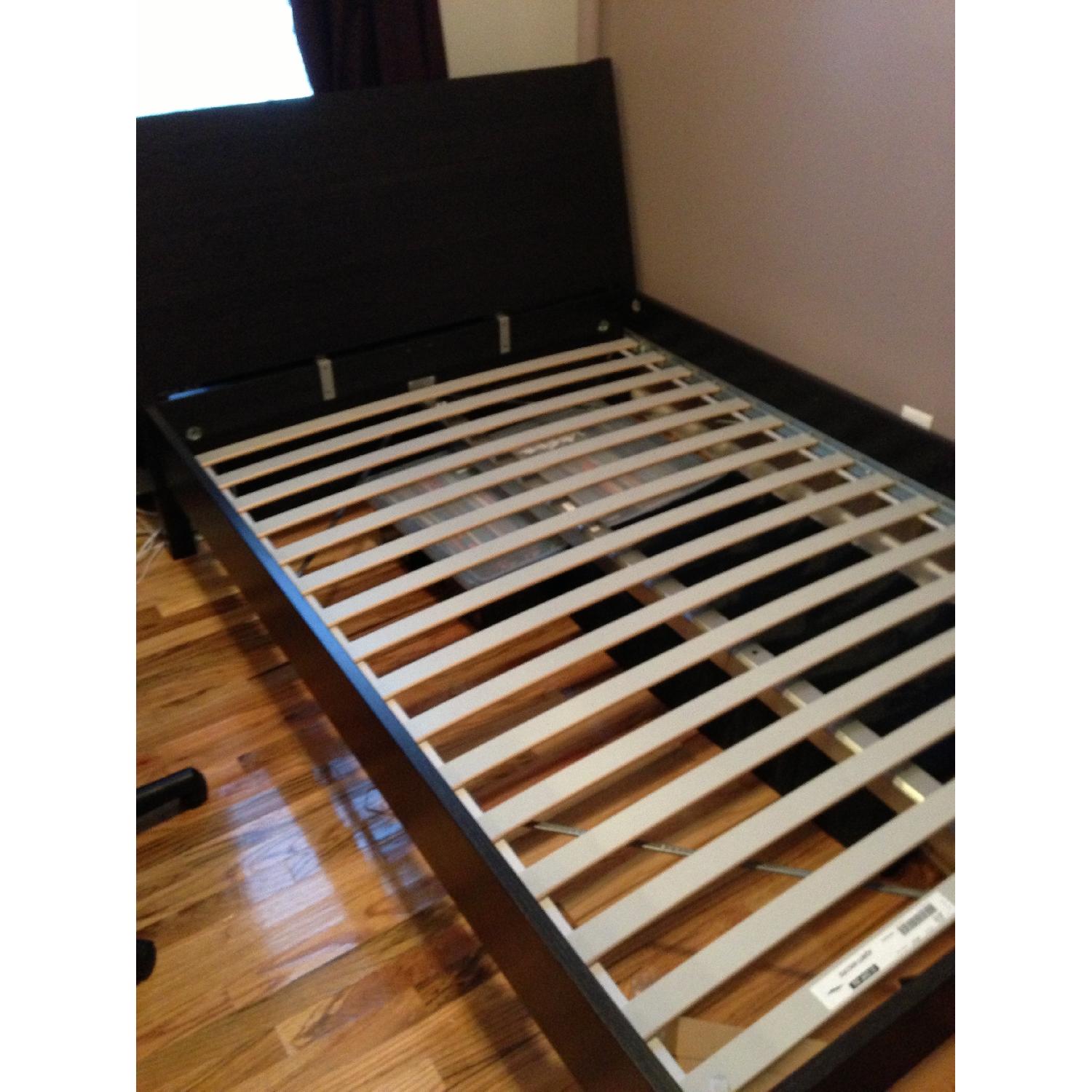 Ikea Nyvoll Full Size Bed Frame w/ Slats - image-4