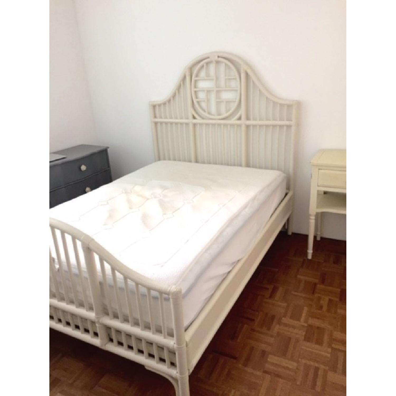 Serena & Lily Cassia Rattan Full Size Bed Frame - image-2