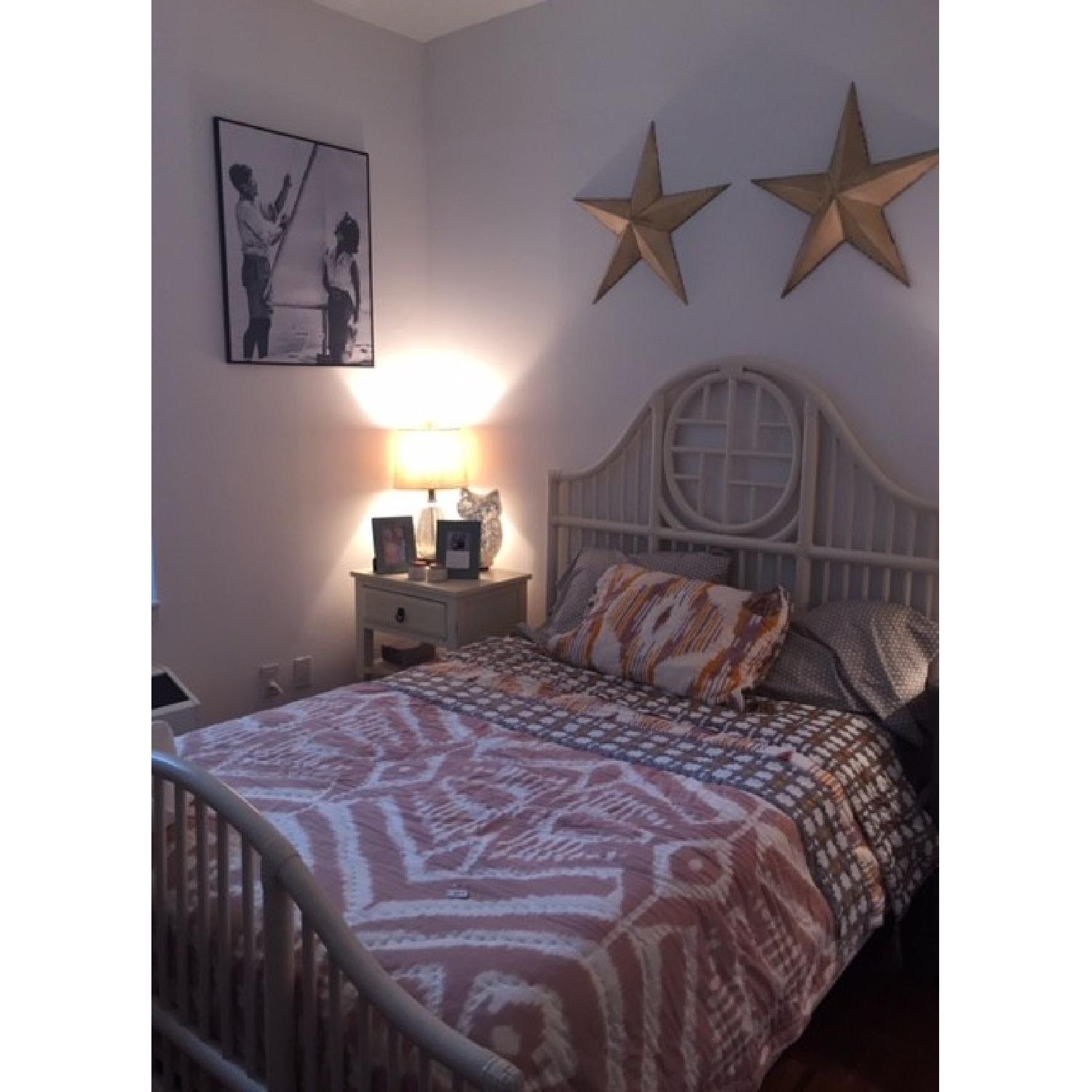 Serena & Lily Cassia Rattan Full Size Bed Frame - image-3