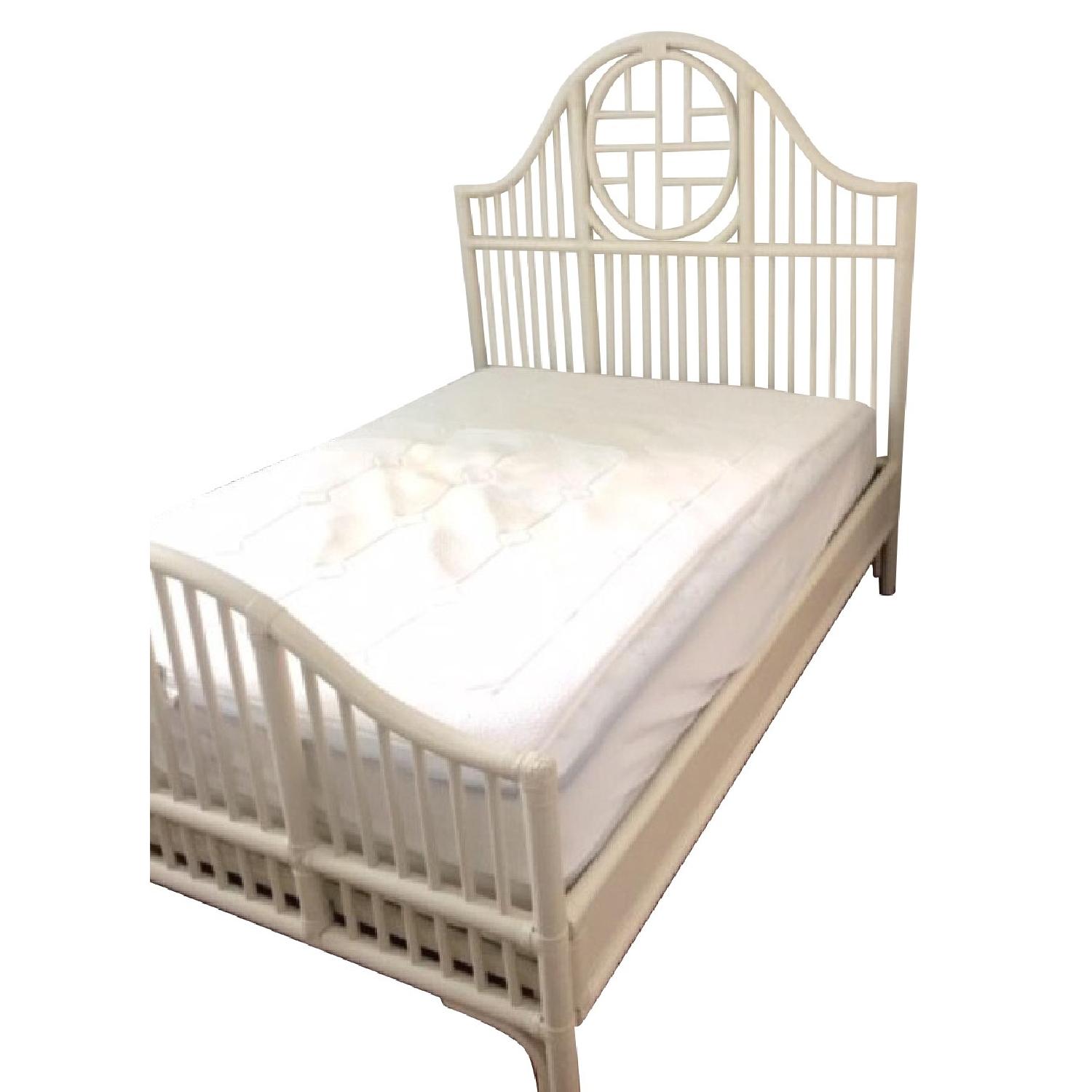 Serena & Lily Cassia Rattan Full Size Bed Frame - image-0