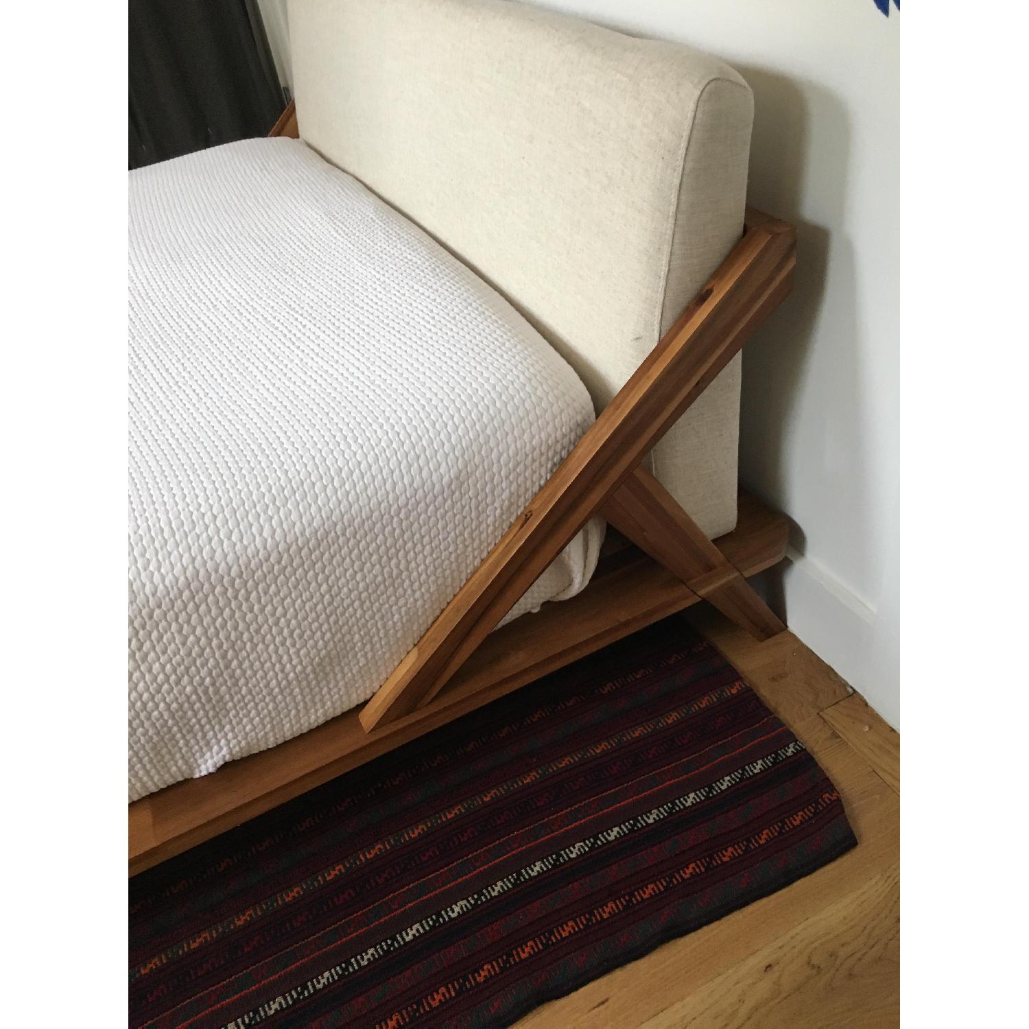 CB2 Drommen Acacia Wood Queen Bed - image-3