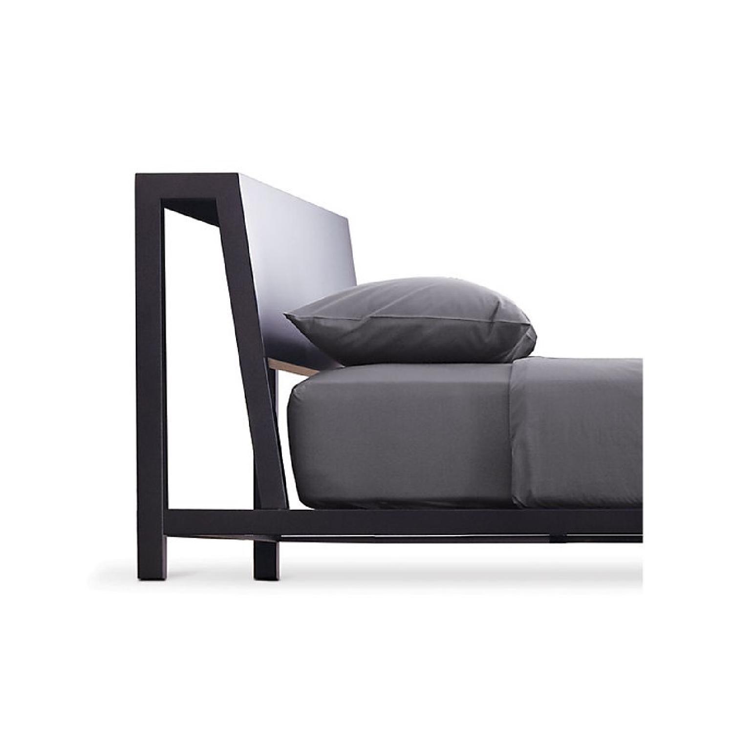 CB2 Alpine Gunmetal Bed Frame - image-2