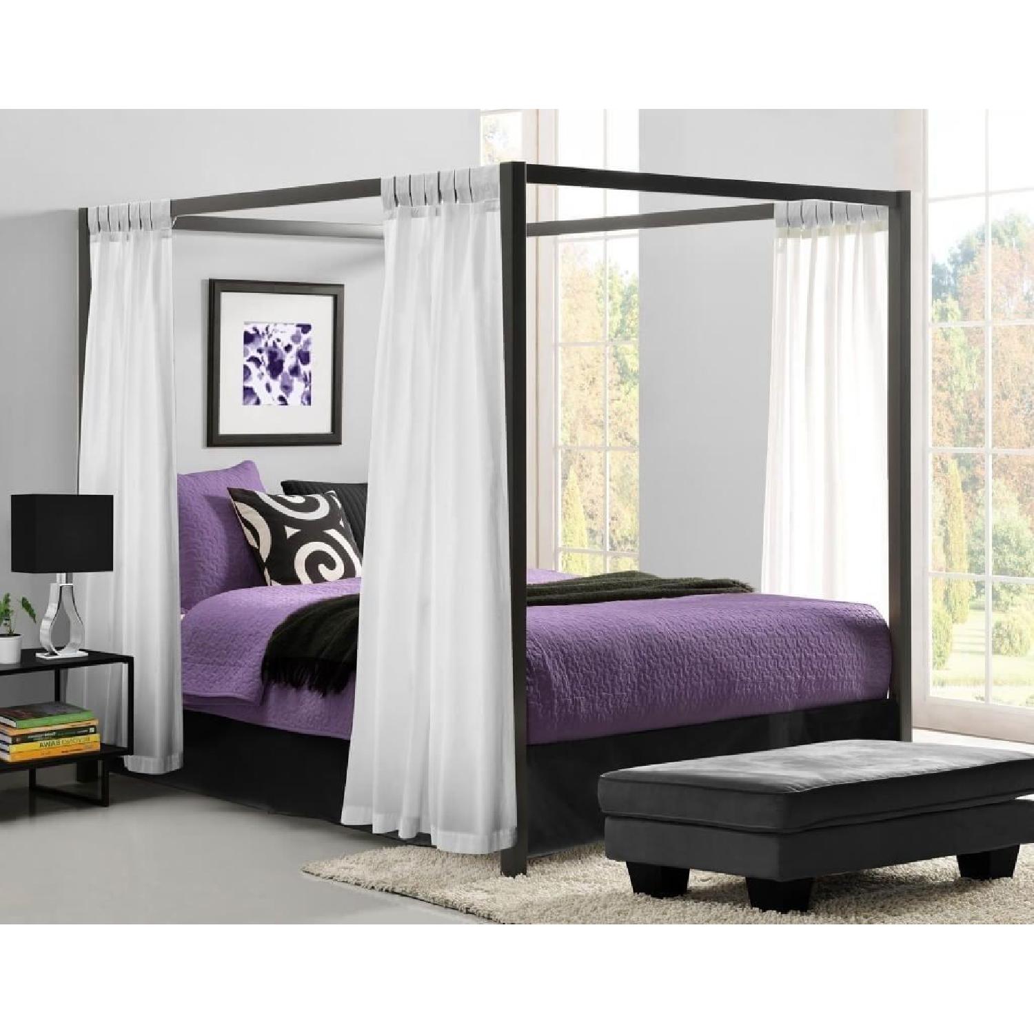 Mercury Row Kosinski Queen Canopy Bed Frame - image-1