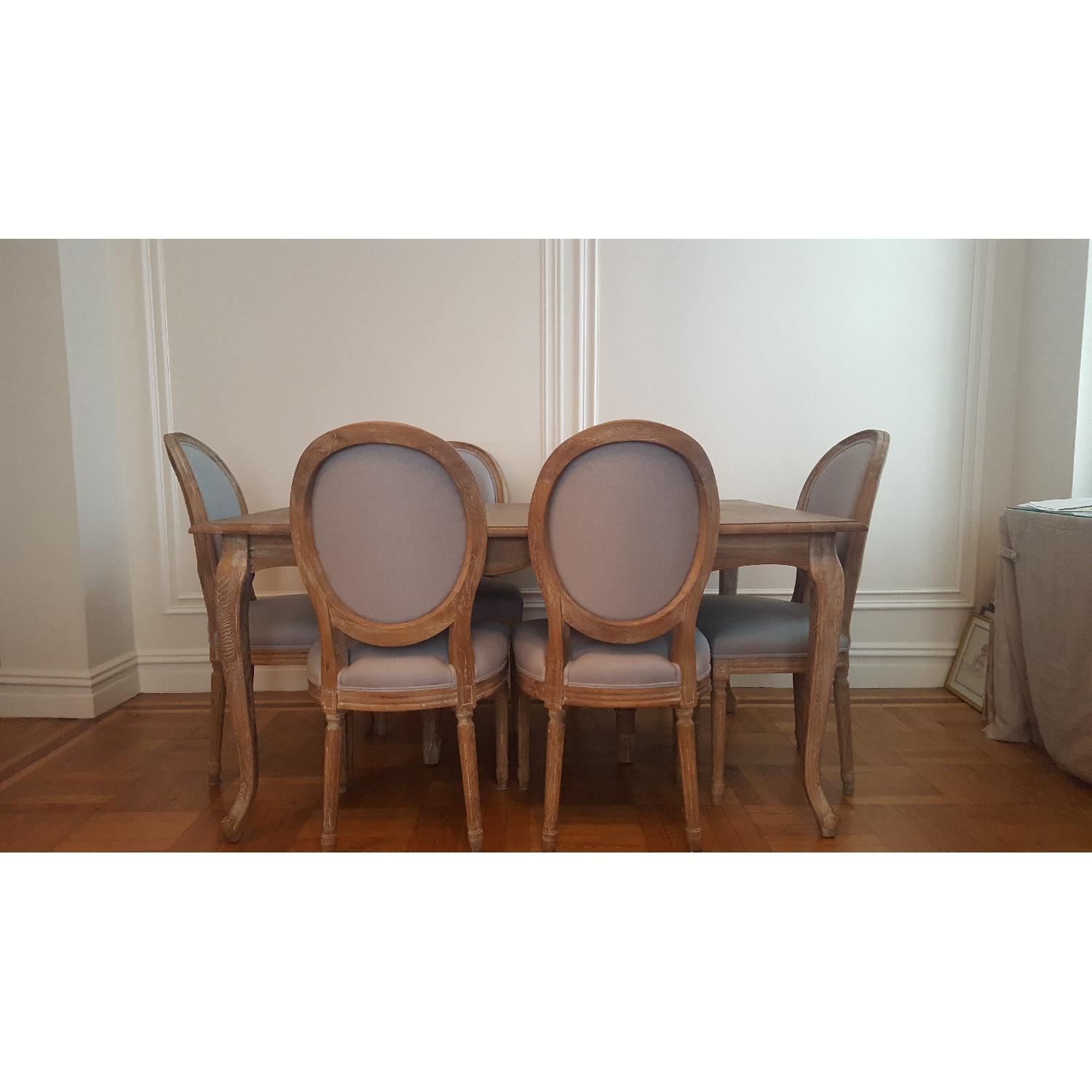 Wisteria French Country Expandable Dining Table w/ 6 Chairs - image-12