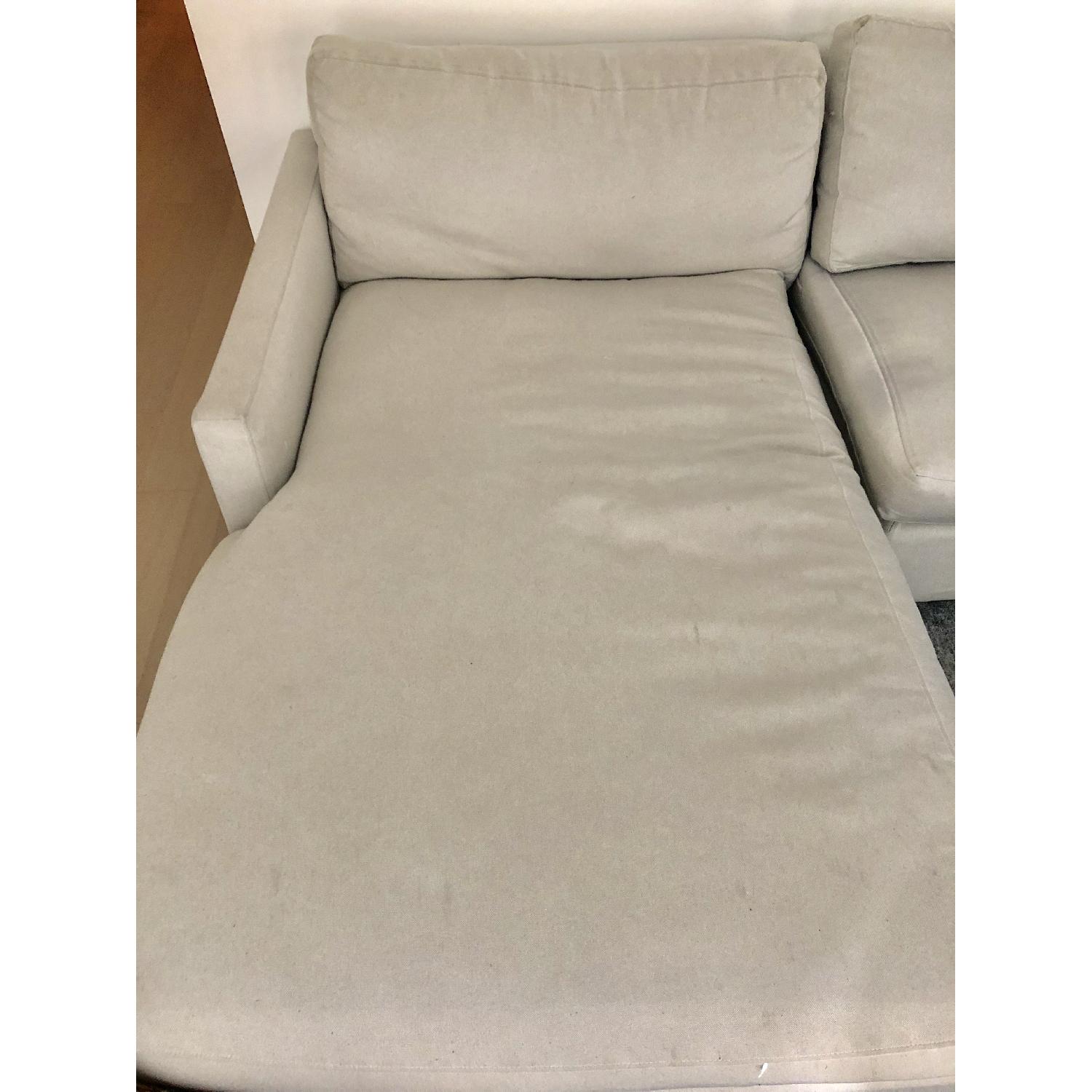 Room & Board Beckett Sectional Sofa w/ Chaise - image-3