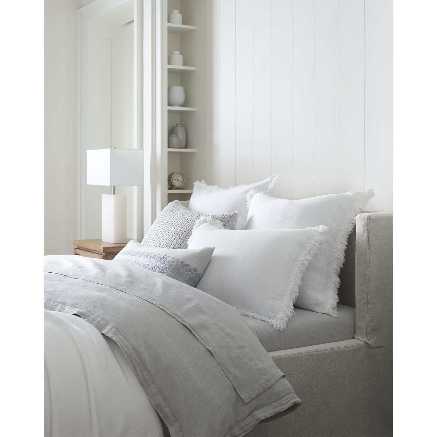 Serena & Lily Broderick Slipcovered Bed in Light Pink - image-1