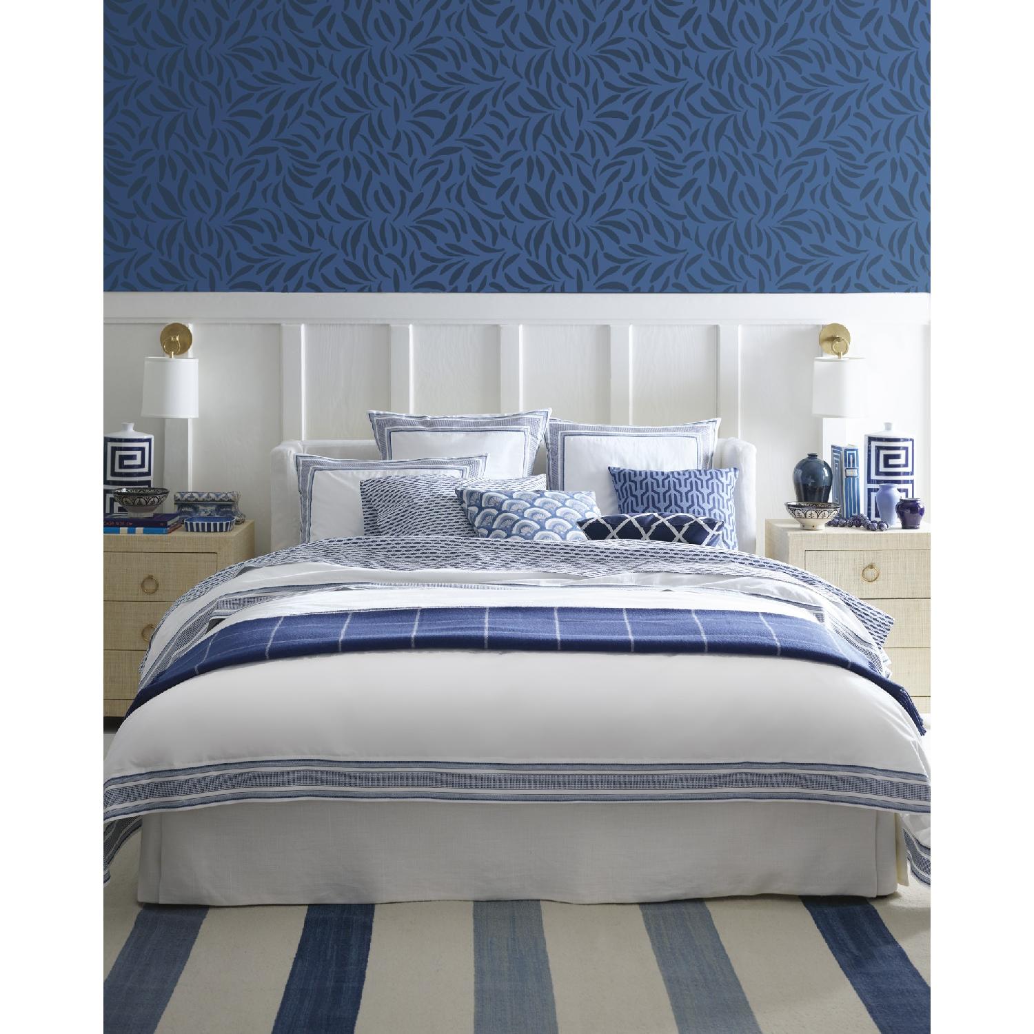 Serena & Lily Broderick Slipcovered Bed in Light Pink - image-2