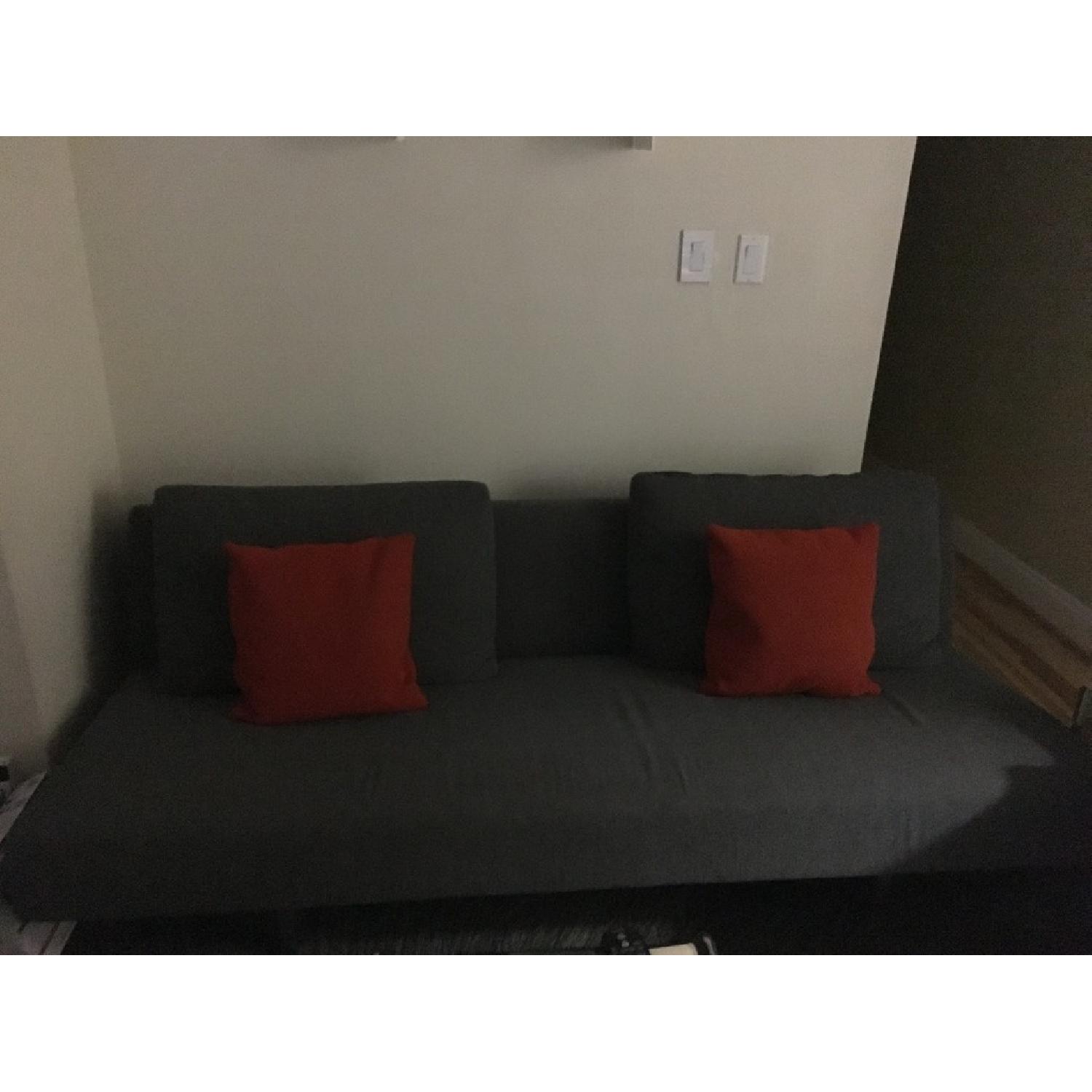 Bensen Sleeper Sofa w/ 2 Cushions - image-2