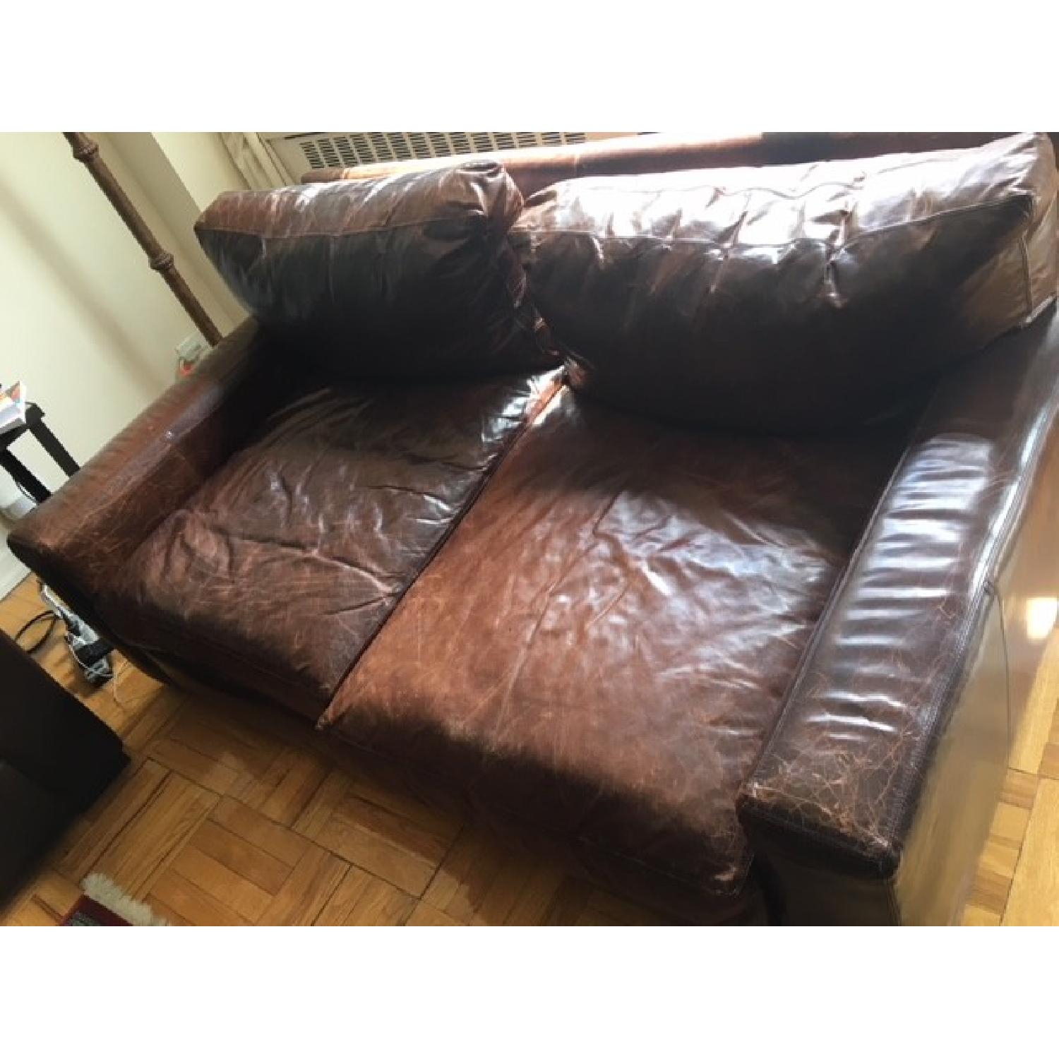 Restoration Hardware Maxwell Luxe Sofa + Library Chair - image-1