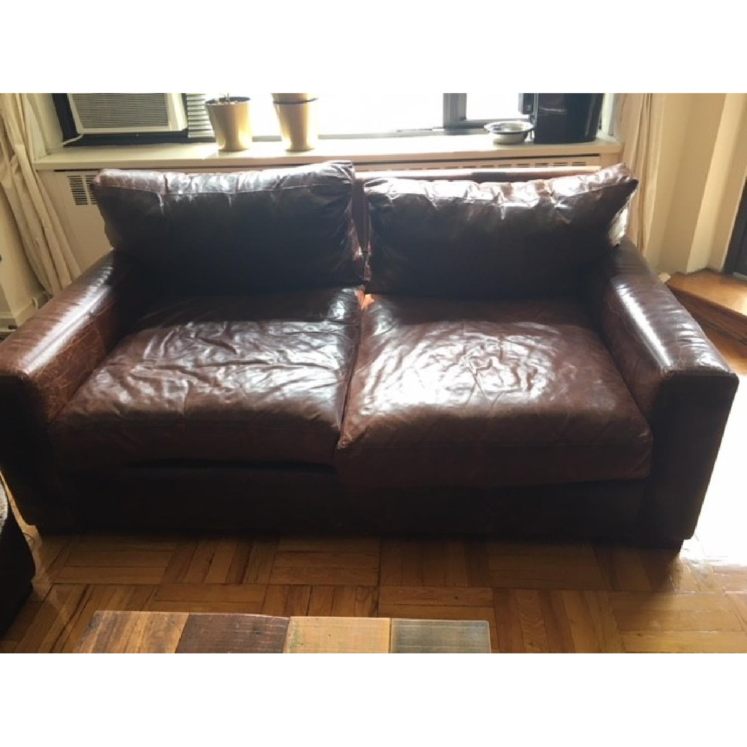 Restoration Hardware Maxwell Luxe Sofa + Library Chair - image-2