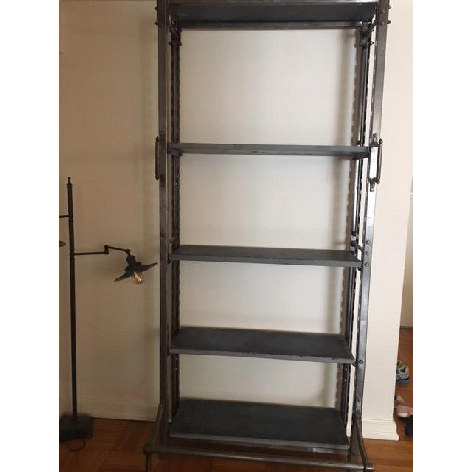 ABC Carpet & Home Antiqued Iron & Slate French Library - image-2