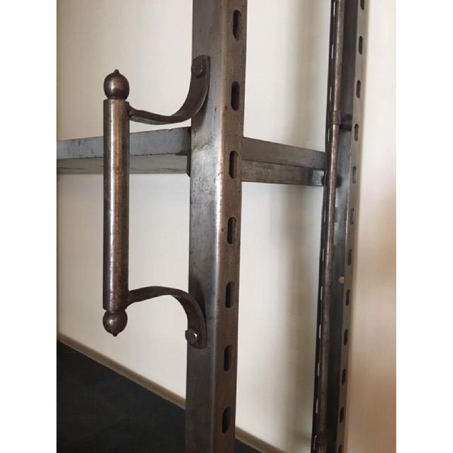 ABC Carpet & Home Antiqued Iron & Slate French Library - image-4