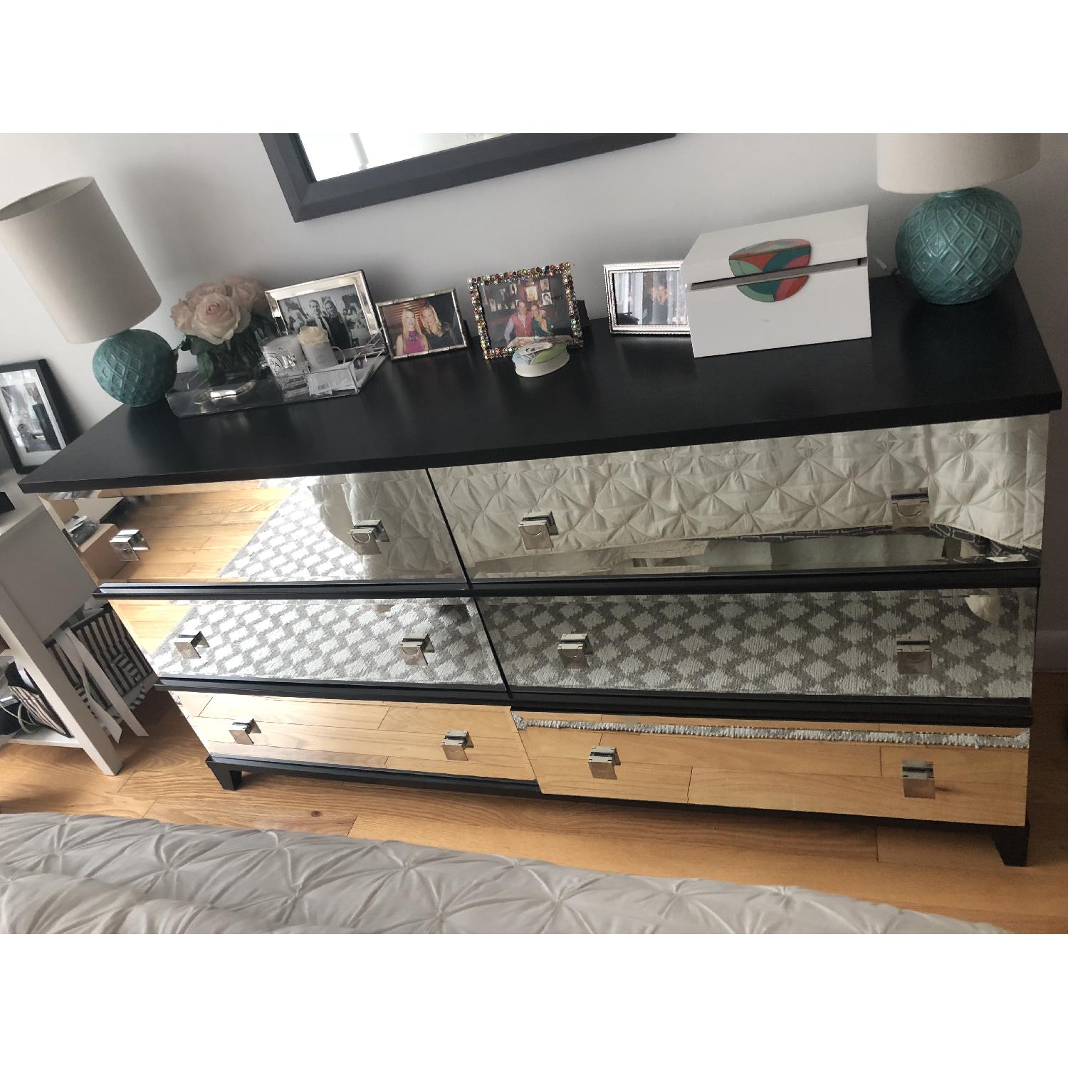 Mirrored 6 Drawer Dresser - image-2
