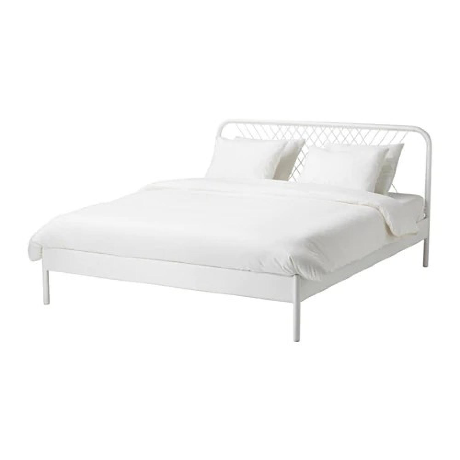 Ikea Nesttun Queen Size Bed - AptDeco