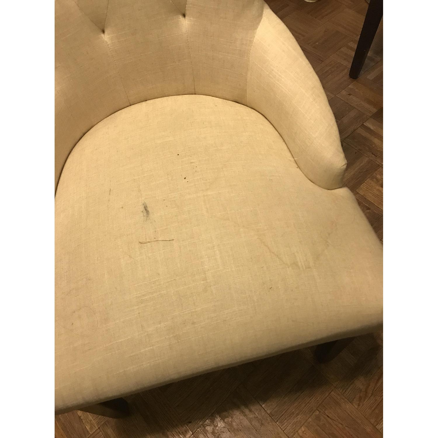 World Market Floral Linen Dining Chairs - image-4