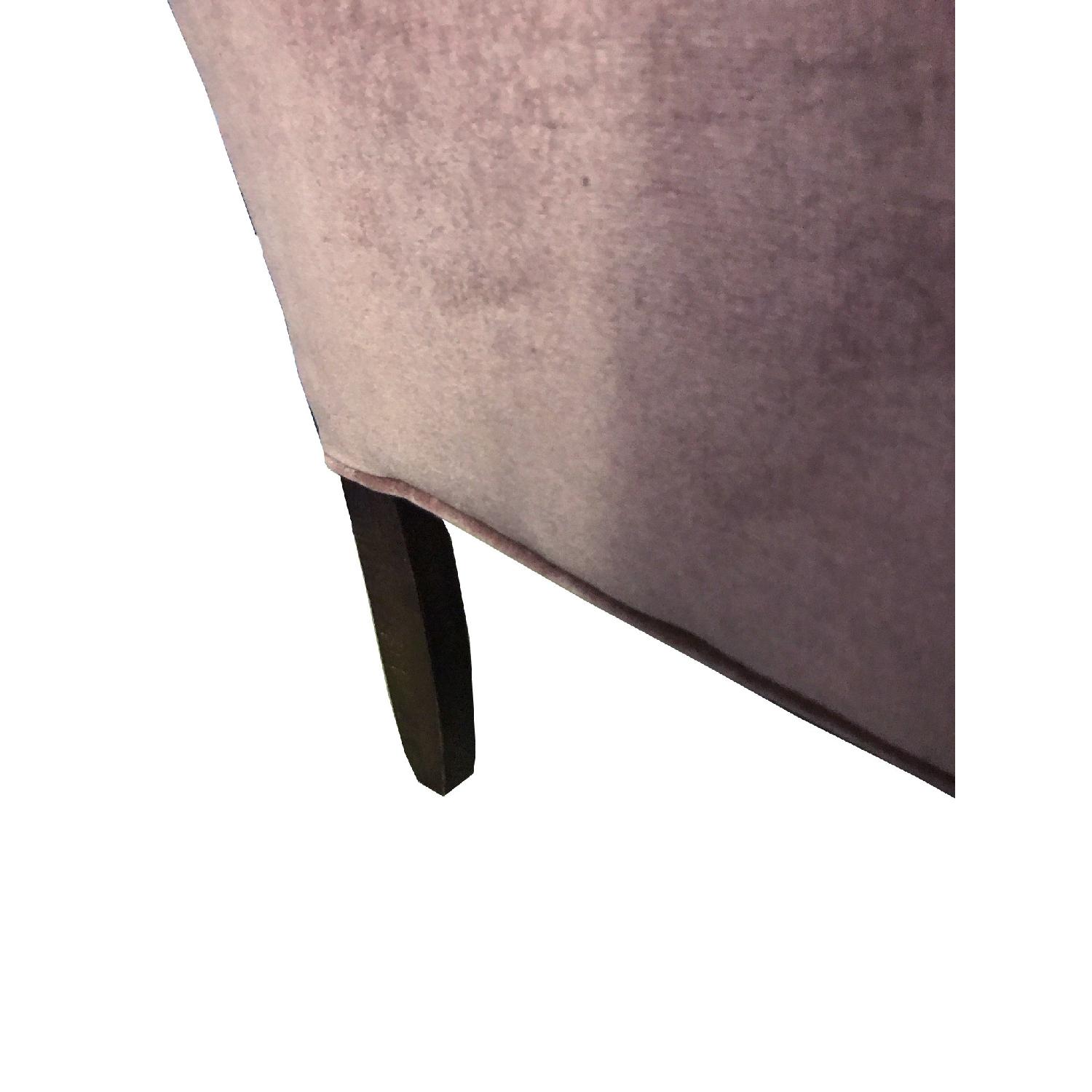 Vintage Wingback Chair w/ Wood Claw Feet - image-2