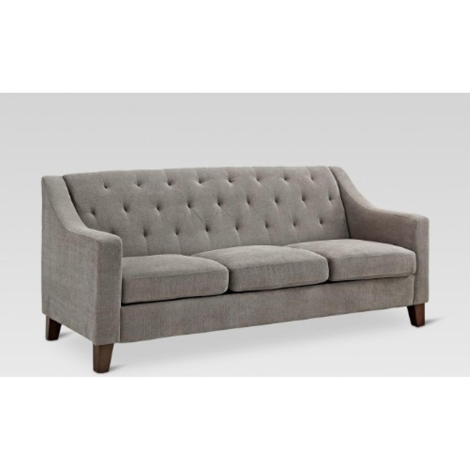 Target Felton Grey Tufted Sofa - image-2