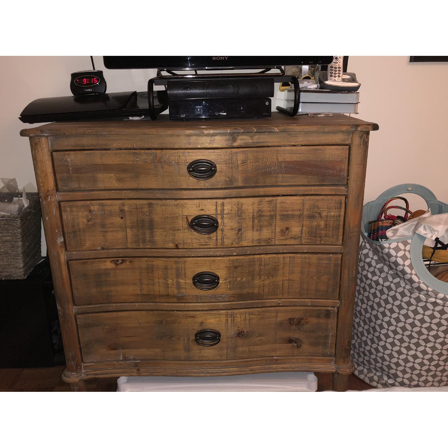 Home Goods Rustic 4 Drawer Dresser - image-1