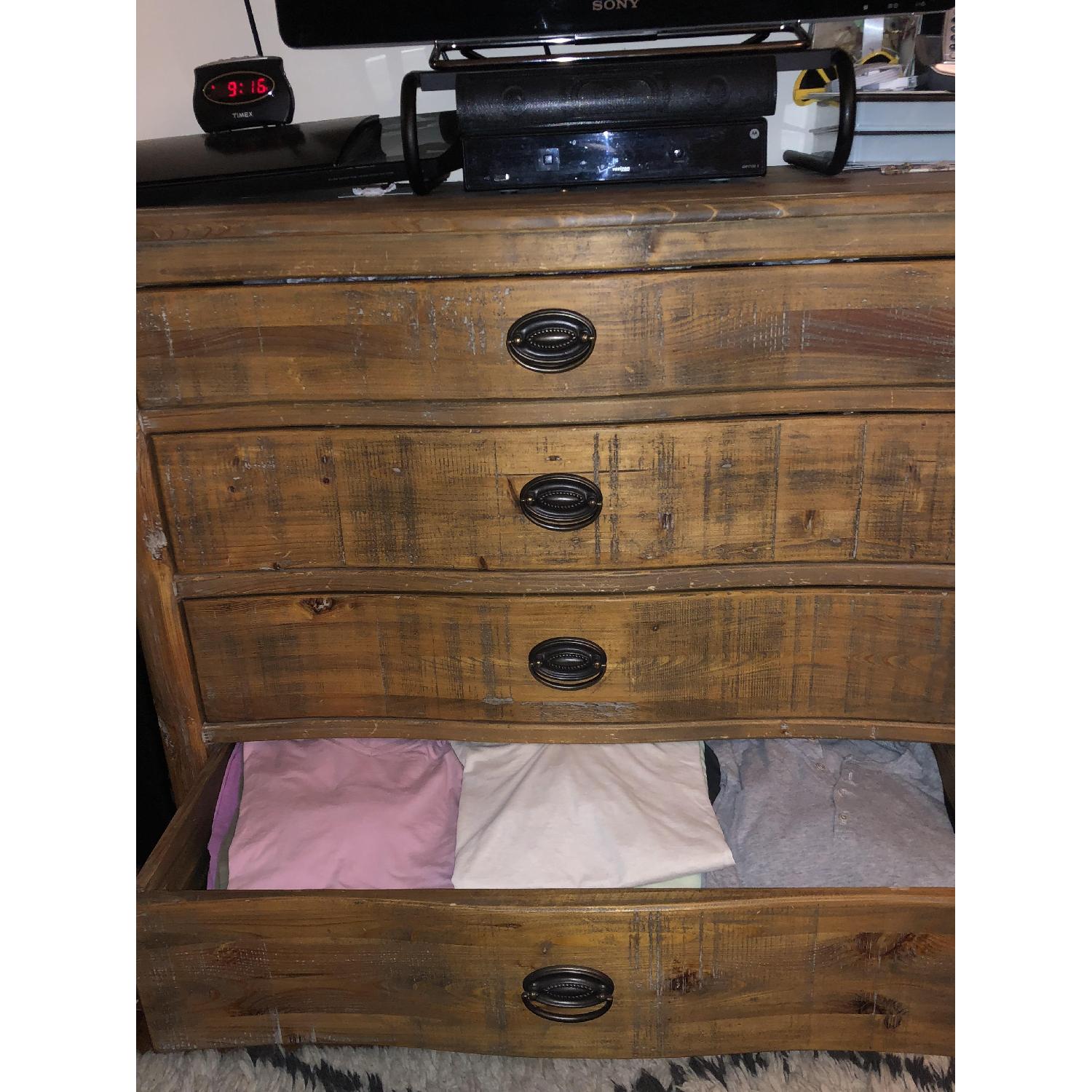 Home Goods Rustic 4 Drawer Dresser - image-2
