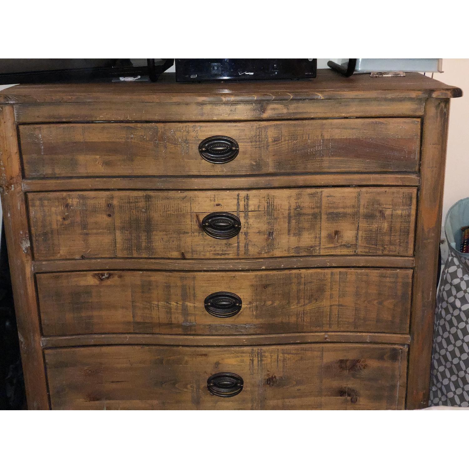 Home Goods Rustic 4 Drawer Dresser - image-3