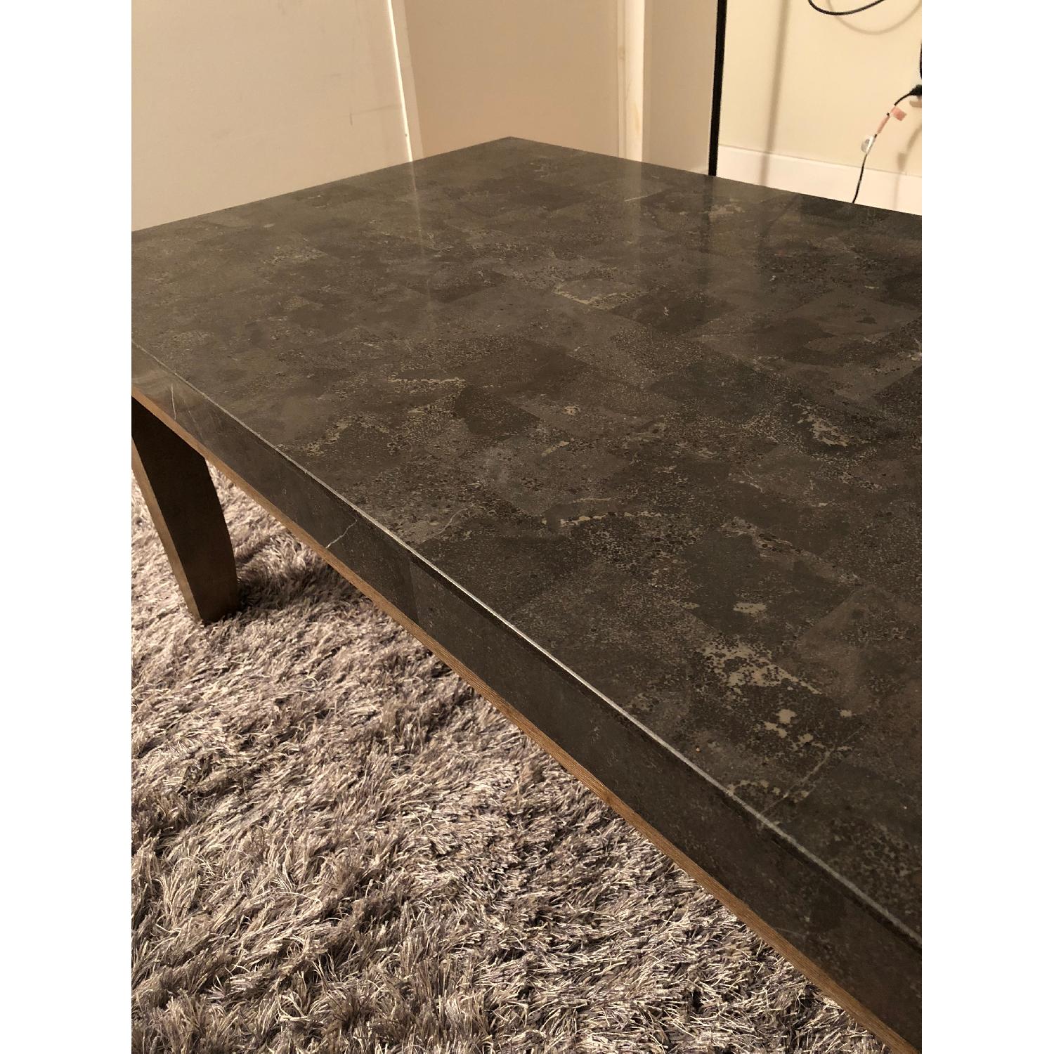 Bob's Bluestone Coffee Table w/ Rustic Chic Legs - image-2