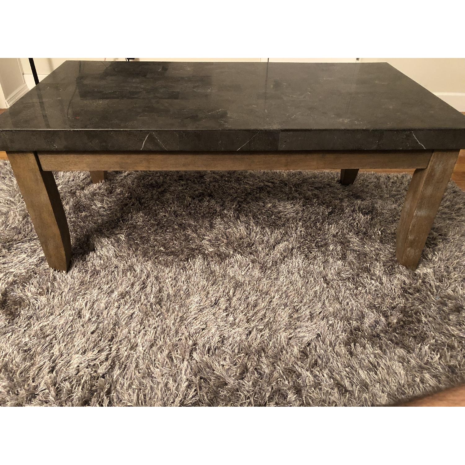Bob's Bluestone Coffee Table w/ Rustic Chic Legs - image-4
