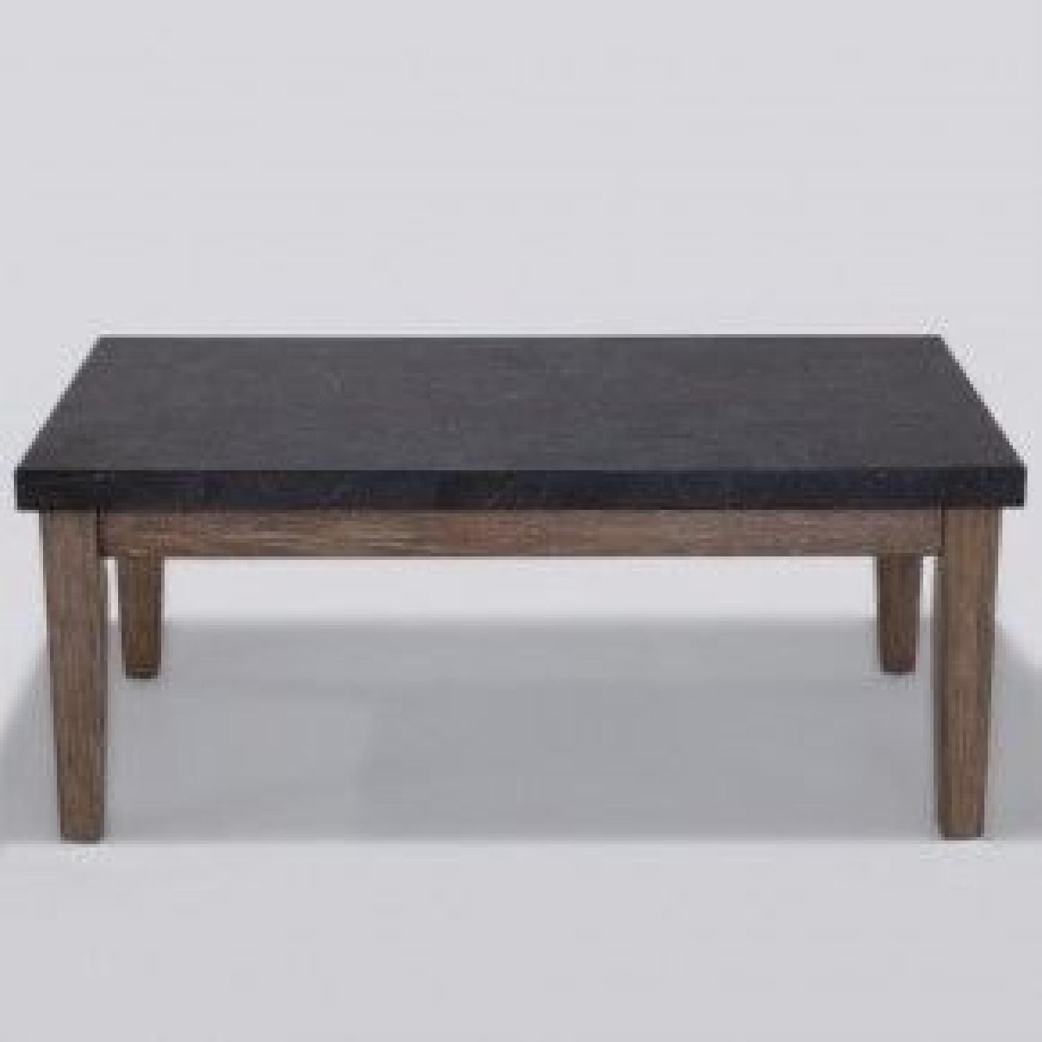 Bob's Bluestone Coffee Table w/ Rustic Chic Legs - image-7