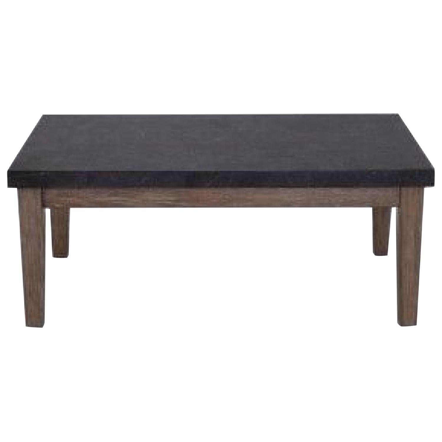 Bob's Bluestone Coffee Table w/ Rustic Chic Legs - image-0