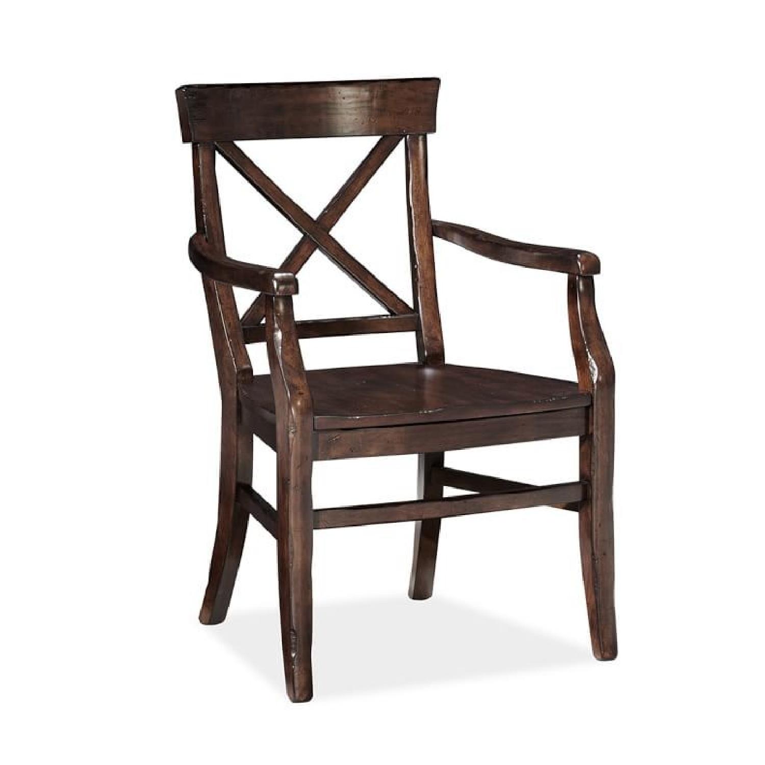 Pottery Barn Extending Dining Table w/ 6 Chairs - image-7