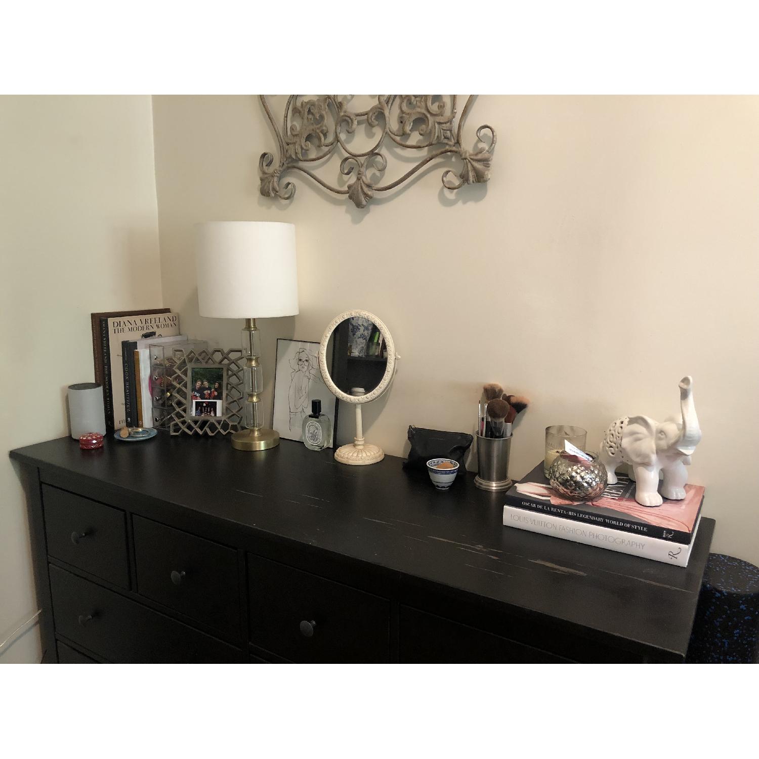 Ikea Hemnes 8-Drawer Dresser in Black/Brown - image-2